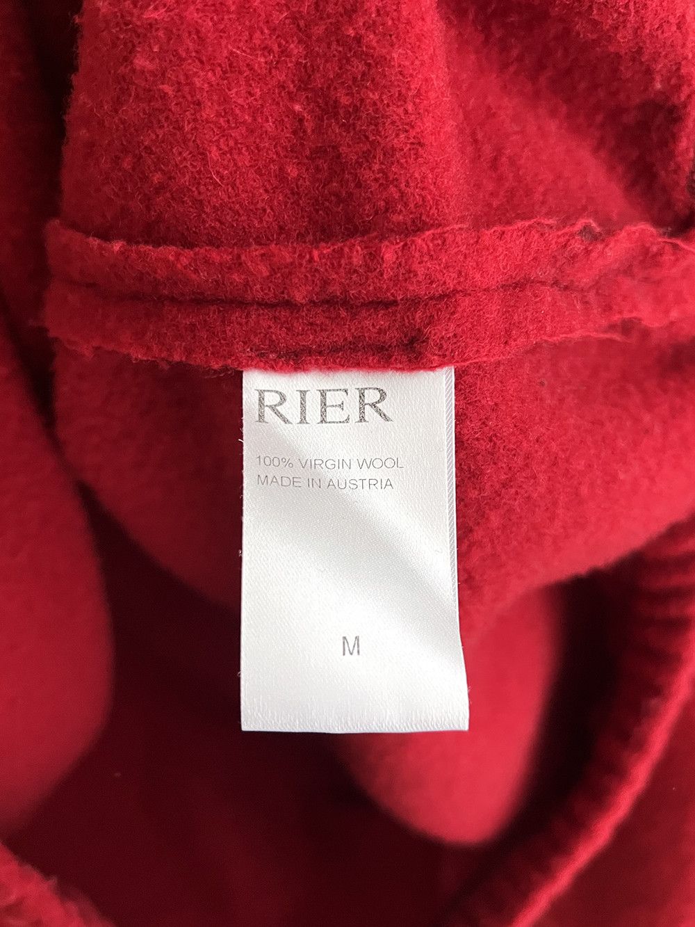 RIER FW23 Polar Fleece Red Size US M / EU 48-50 / 2 - 5 Thumbnail