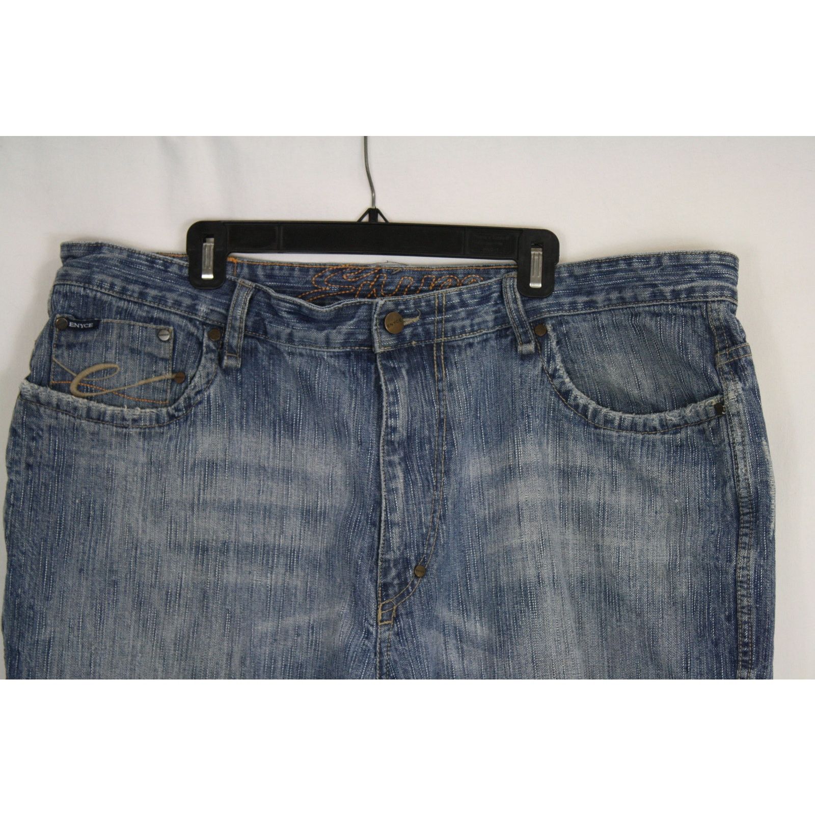 Enyce × Vintage Y2K Enyce Jeans 44x32 Baggy Wide Leg Embroidered Hip Hop Size US 44 / EU 60 - 8 Thumbnail