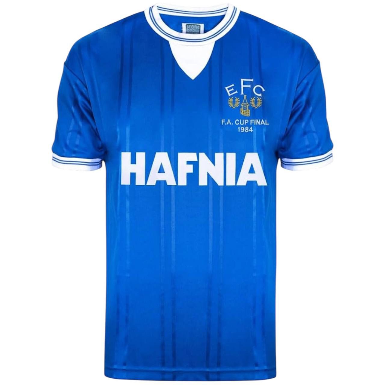 1984 EVERTON FC FINAL HOME SOCCER JERSEY FOOTBALL SHIRT SZ S
