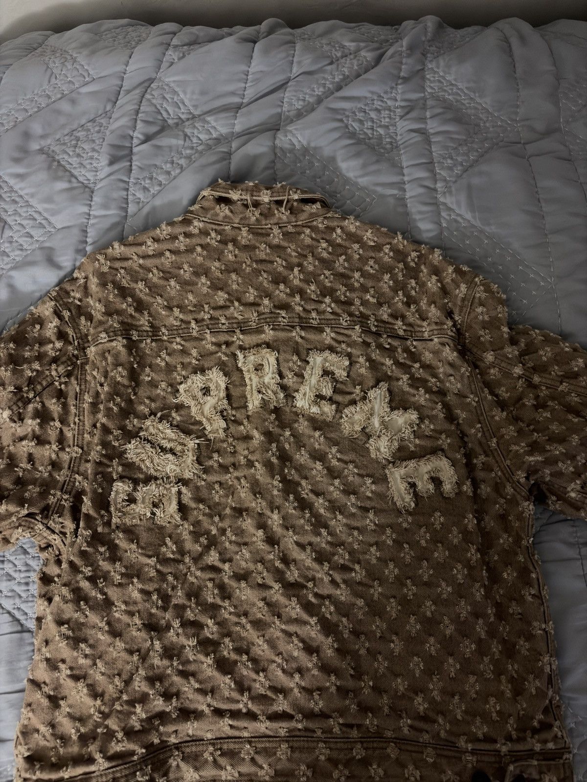 Supreme Supreme Hole Punch Denim Trucker Jacket Size US L / EU 52-54 / 3 - 6 Thumbnail