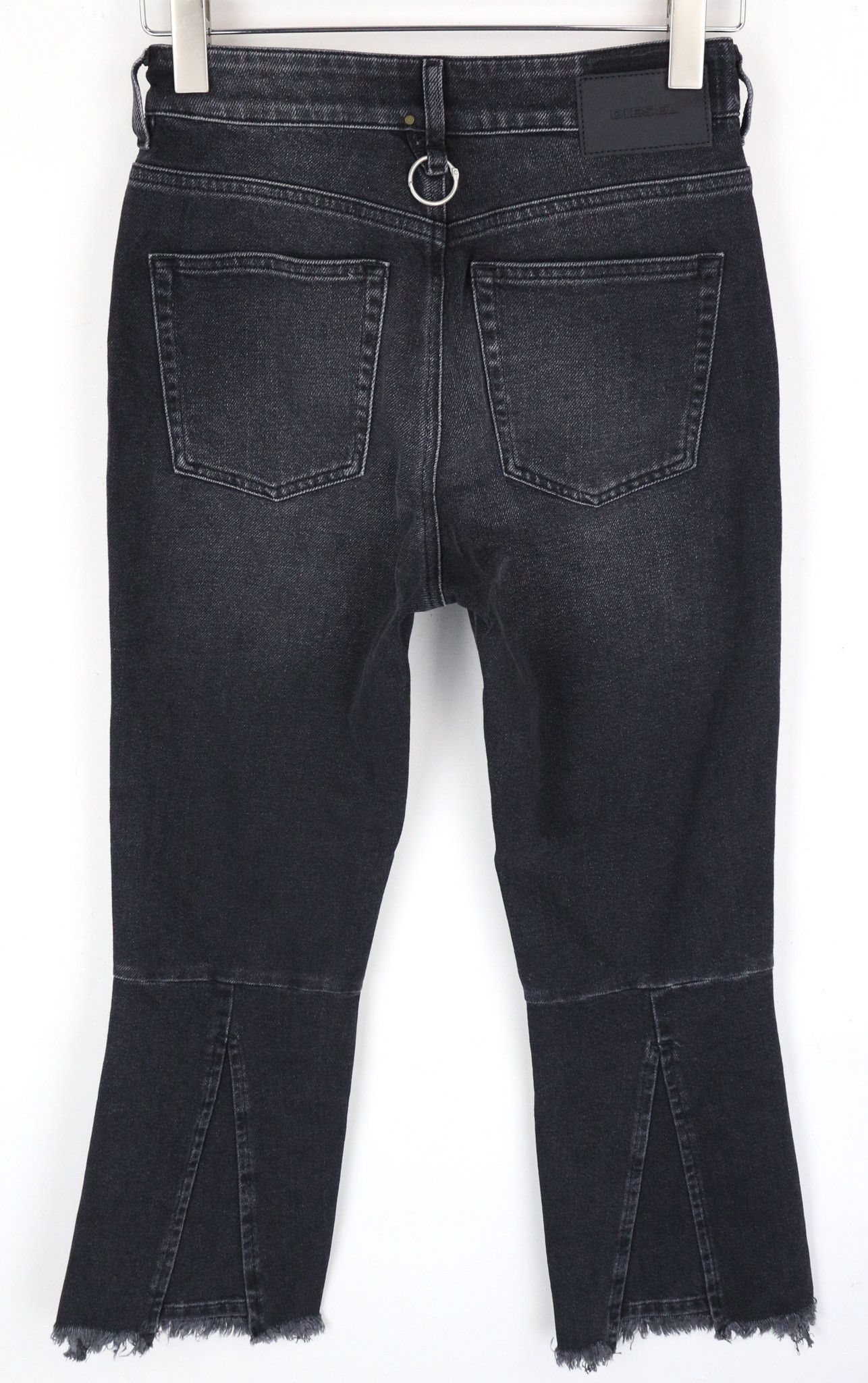 Diesel D-EARLIE 080AP W26/L32 Grey Zip Pocket Jeans 71554 Size 26" / US 2 / IT 38 - 2 Thumbnail