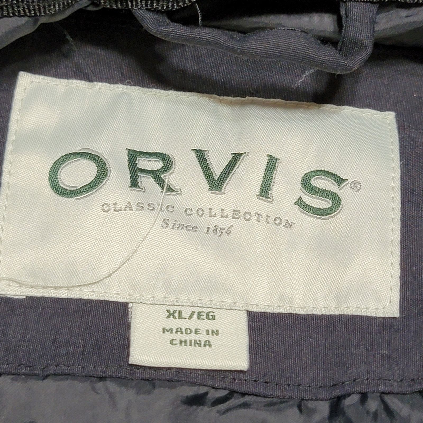 Orvis Orvis Black Quilted Unisex Vest w/ Chest Pocket - Size XL Size US XL / EU 56 / 4 - 7 Thumbnail