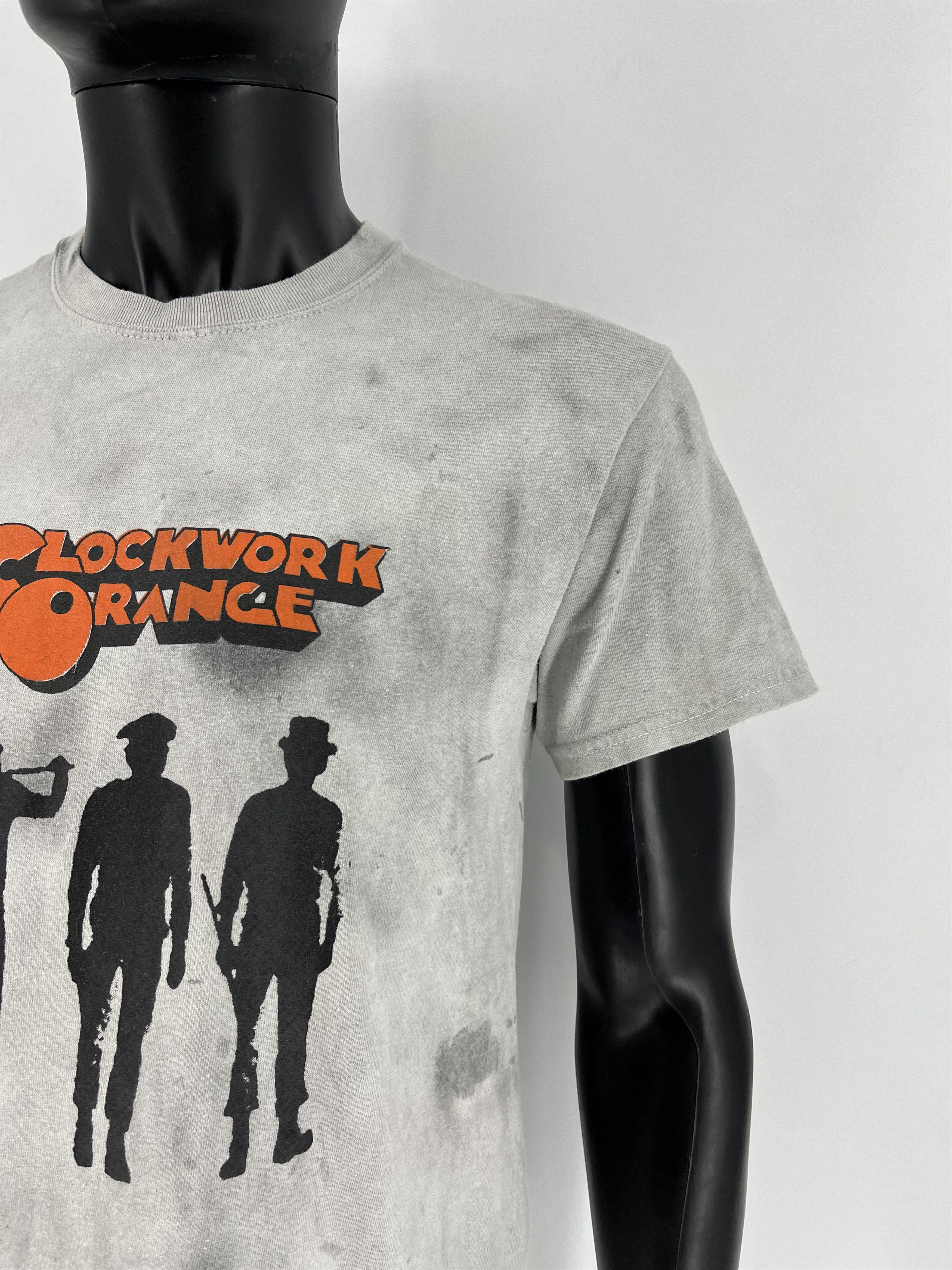 Band Tees Vintage Y2K Clockwork Orange Dead Face Horror Tee Size US M / EU 48-50 / 2 - 5 Thumbnail