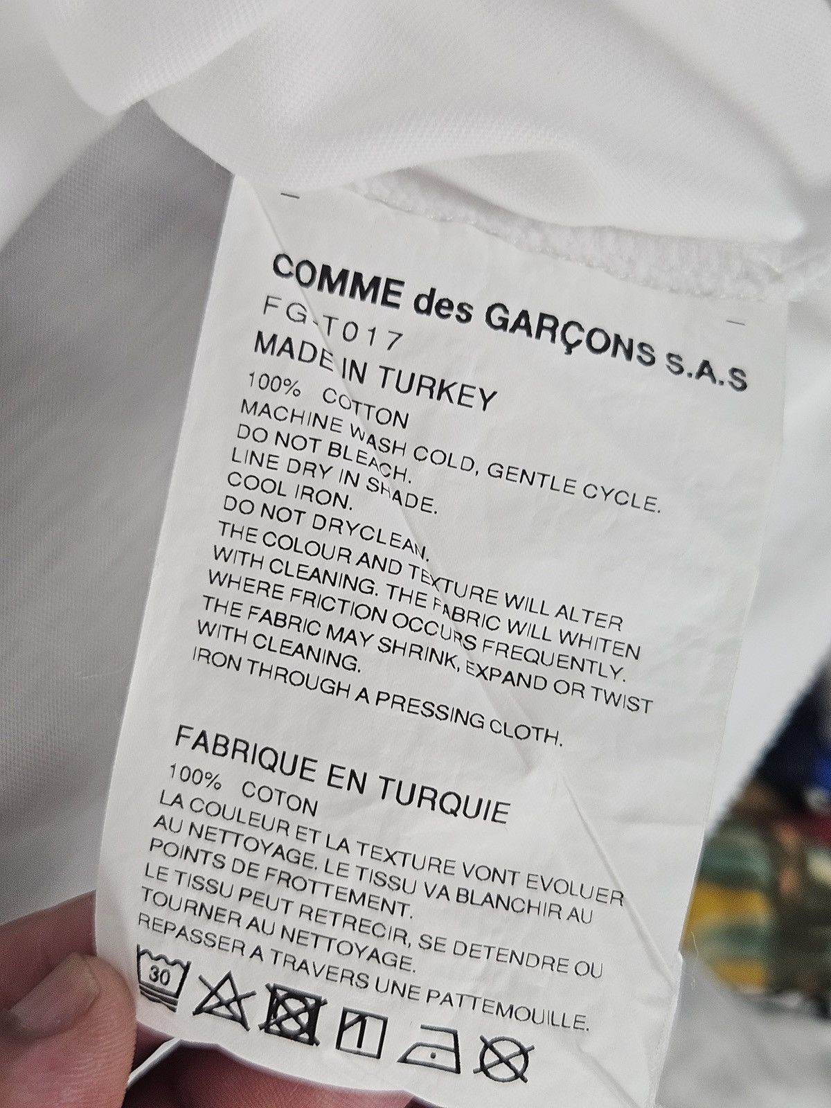 Comme des Garcons Comme des Garcons CDG basic Shirt Size US M / EU 48-50 / 2 - 5 Thumbnail