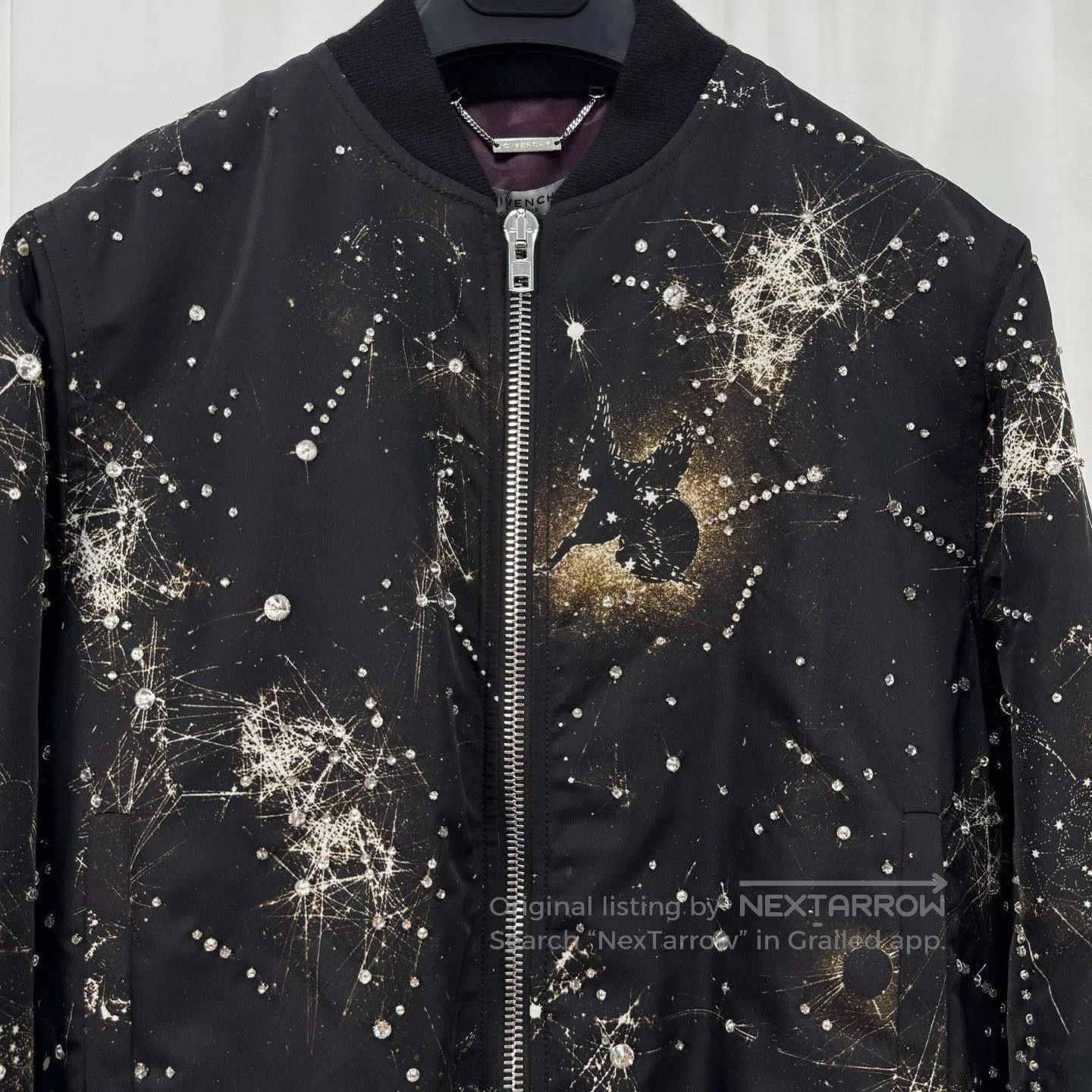 Givenchy givenchy starry embellished bomber jacket. Size US S / EU 44-46 / 1 - 3 Thumbnail