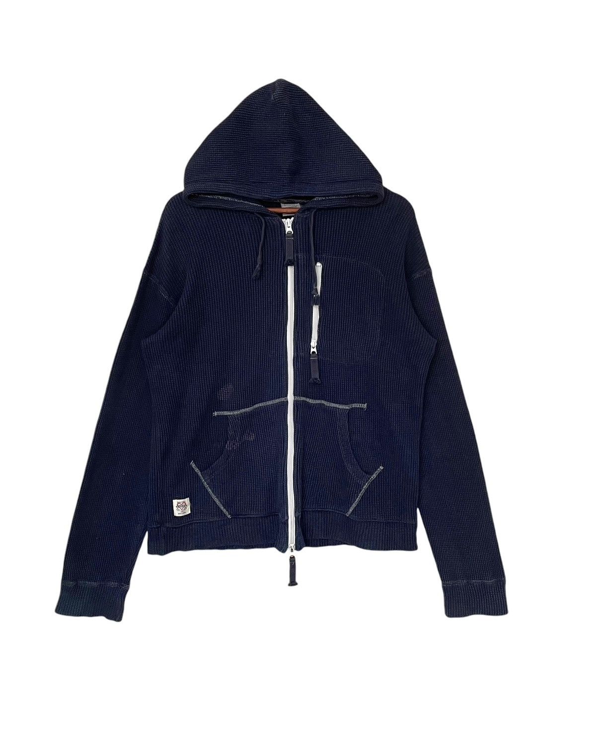 Japanese Brand × Vintage Vintage Japanese Brand Joint Zipper Hoodie 2000s Size US M / EU 48-50 / 2 - 1 Thumbnail