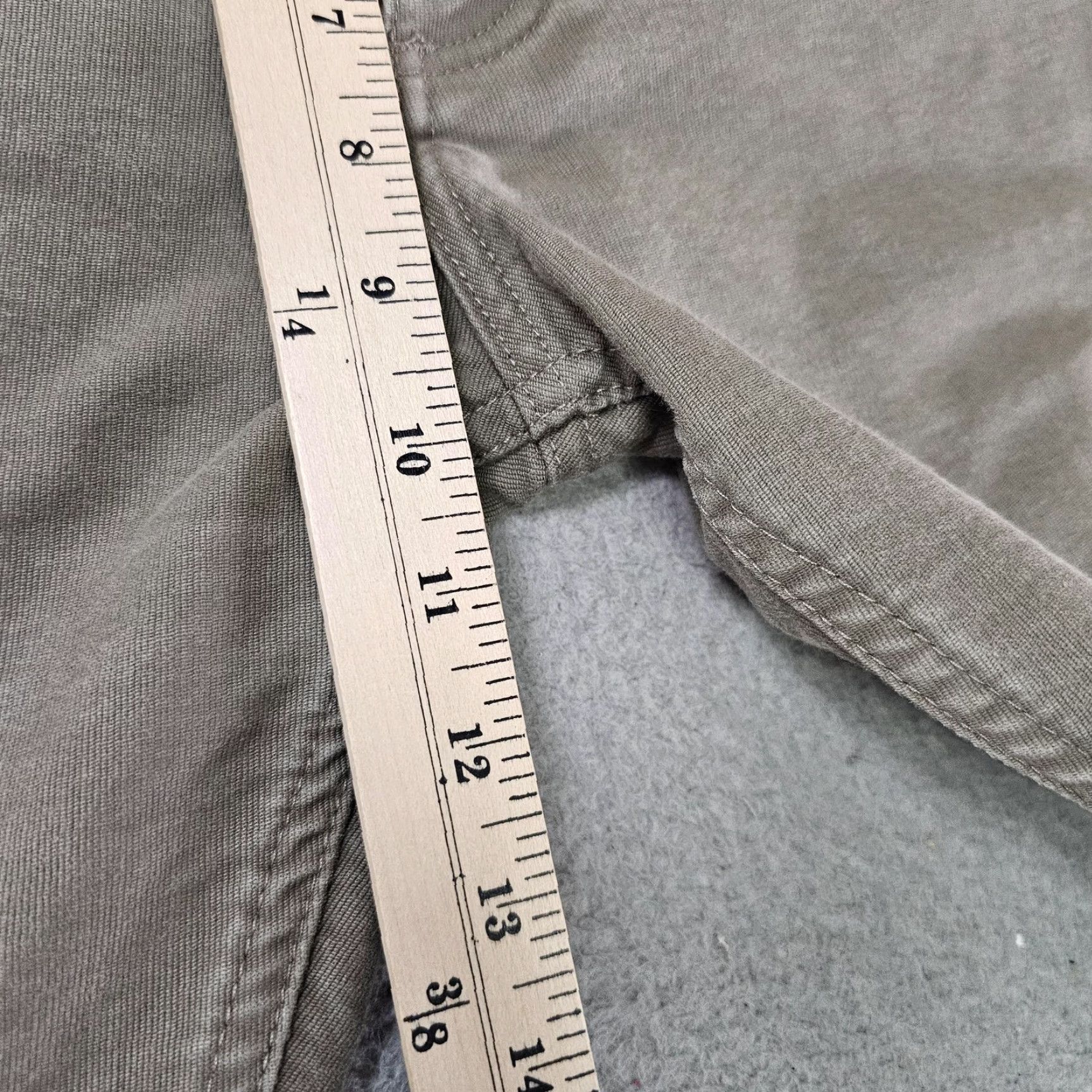 Gustin Gustin Pants Mens 30 Straight Fit Button Fly Washed California Gray Size US 30 / EU 46 - 6 Thumbnail