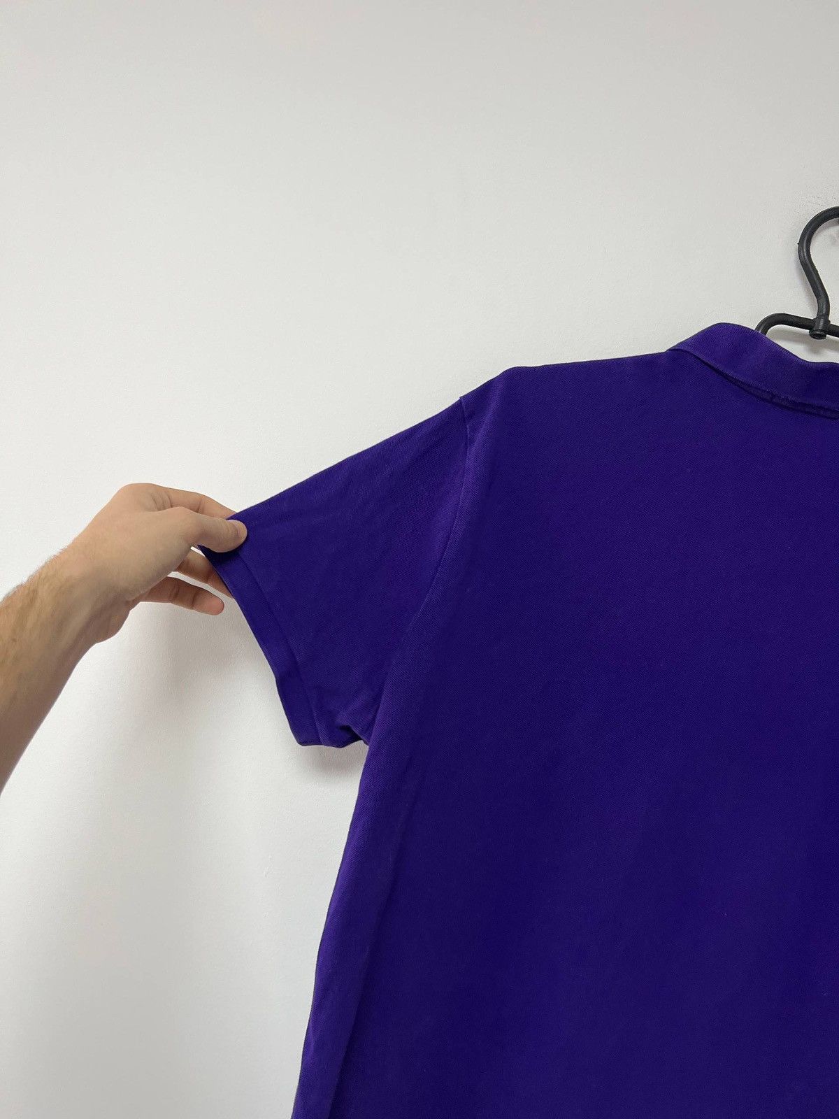 Polo Ralph Lauren Polo Ralph Lauren Custom Slim Fit Polo T shirt Purple Pony XL Size US XL / EU 56 / 4 - 14 Thumbnail
