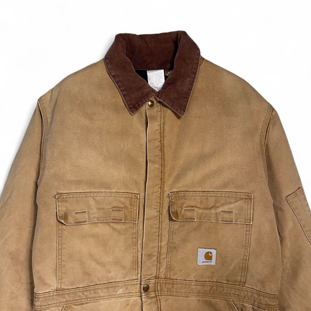Carhartt × Carhartt Wip × Dickies VTG CARHARTT 98QZS COVERALL DUCK QUILT LINED Size US 44 / EU 60 - 7 Thumbnail
