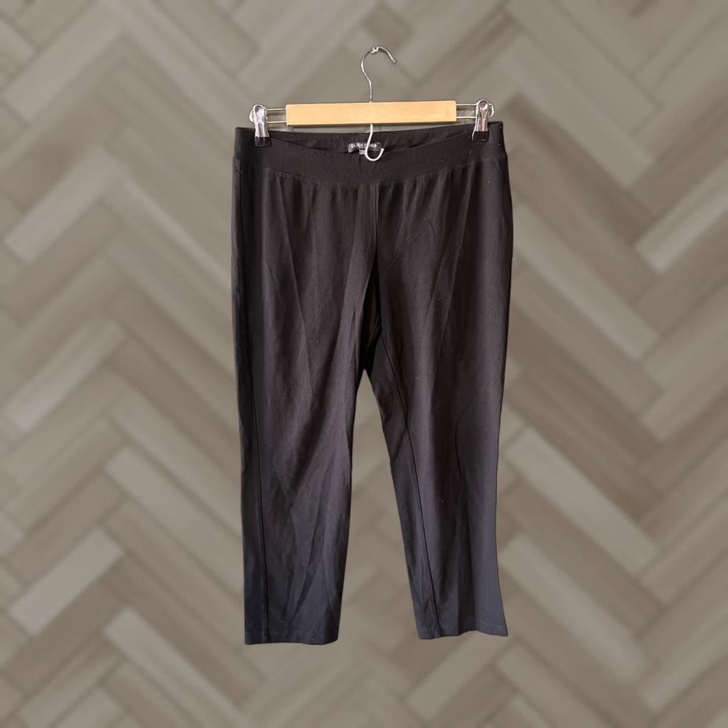 Eileen Fisher Eileen Fisher Womens Pants Cropped Nylon Black PS Petite Small Size 28" / US 6 / IT 42 - 1 Thumbnail