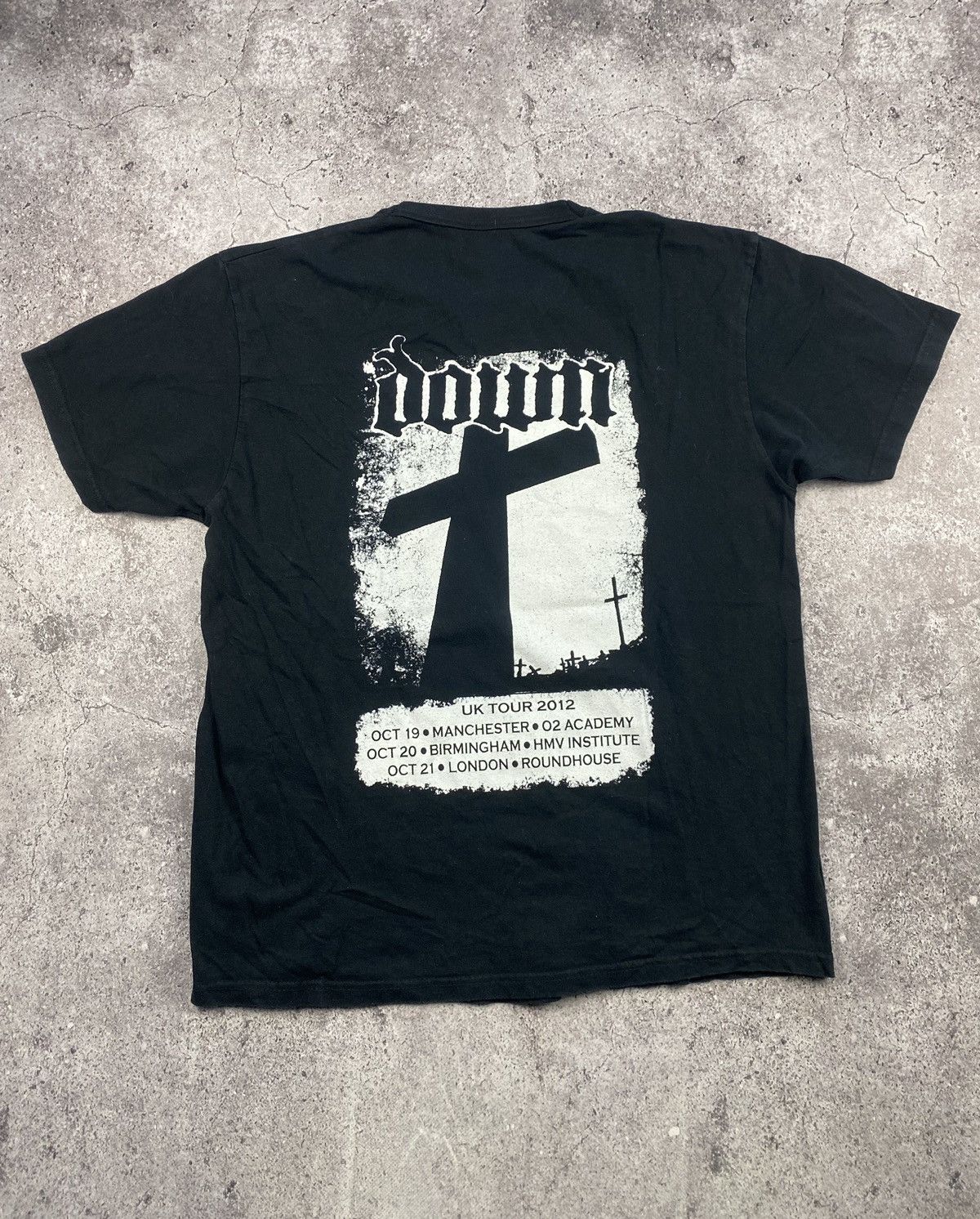 Band Tees Down 2012 UK Tour Phil Anselmo vintage Band Tee Y2J Size US L / EU 52-54 / 3 - 5 Thumbnail