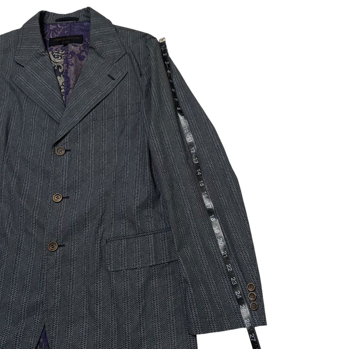 Comme des Garcons Homme 647 2003s 00s Comme Des Garcons Homme suit set up men Size 42R - 9 Thumbnail