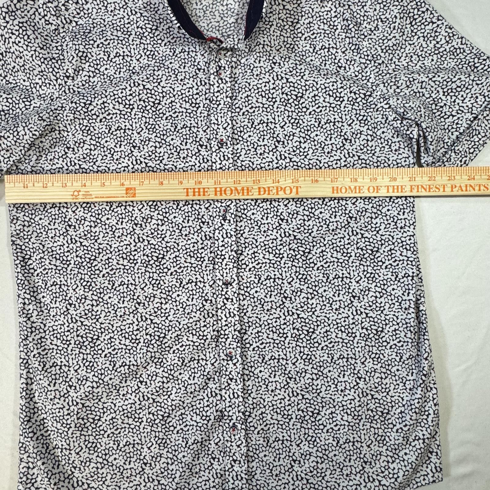 Designer GUIDE LONDON Button Down Shirt Men's XL All Over Design Size US XL / EU 56 / 4 - 7 Thumbnail