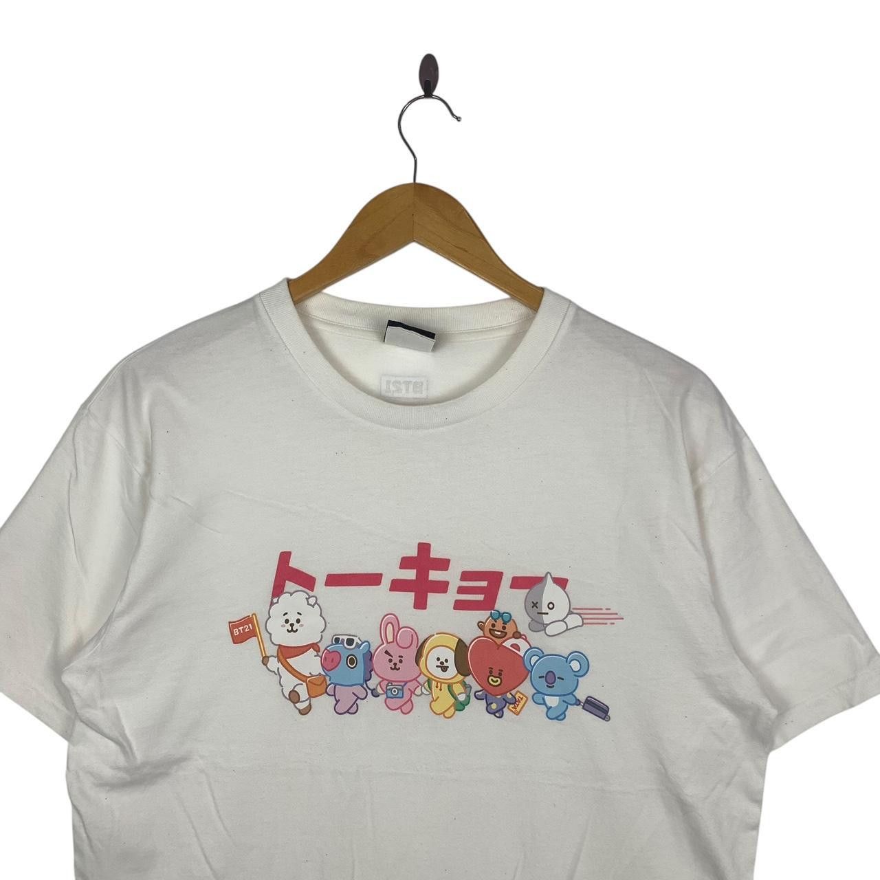 Other BT21 LINE Character Usagi Kyowa Meccha Baggy Tee Shirt Size L / US 10 / IT 46 - 2 Thumbnail