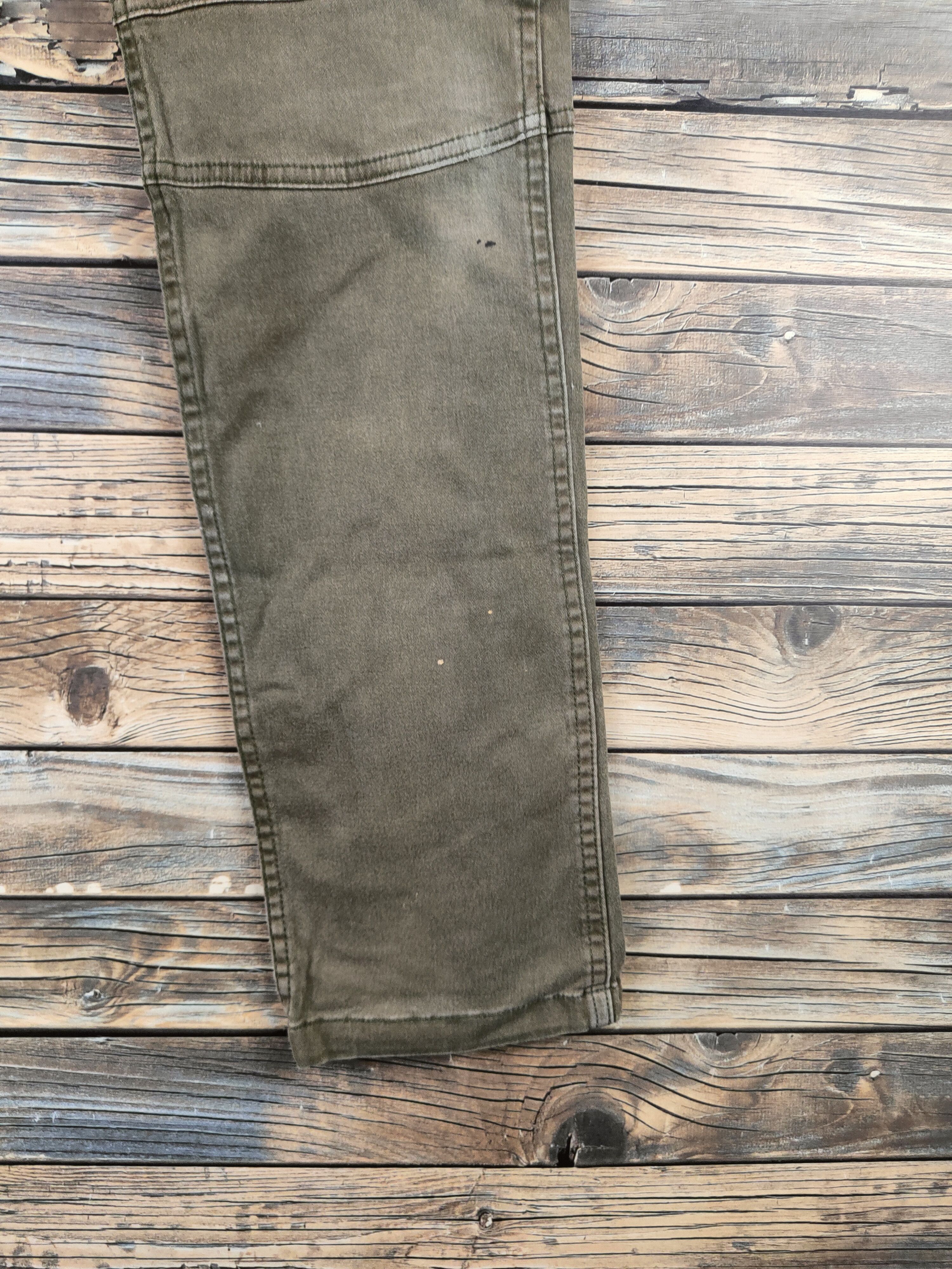 Japanese Brand DL Gladiator Olive Multipocket Cargo Pants #46-777 Size US 31 - 6 Thumbnail