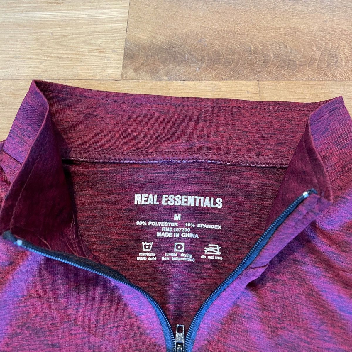 Other Real Essentials mens sweatshirt sport fitness jogging sizeM Size US M / EU 48-50 / 2 - 3 Thumbnail