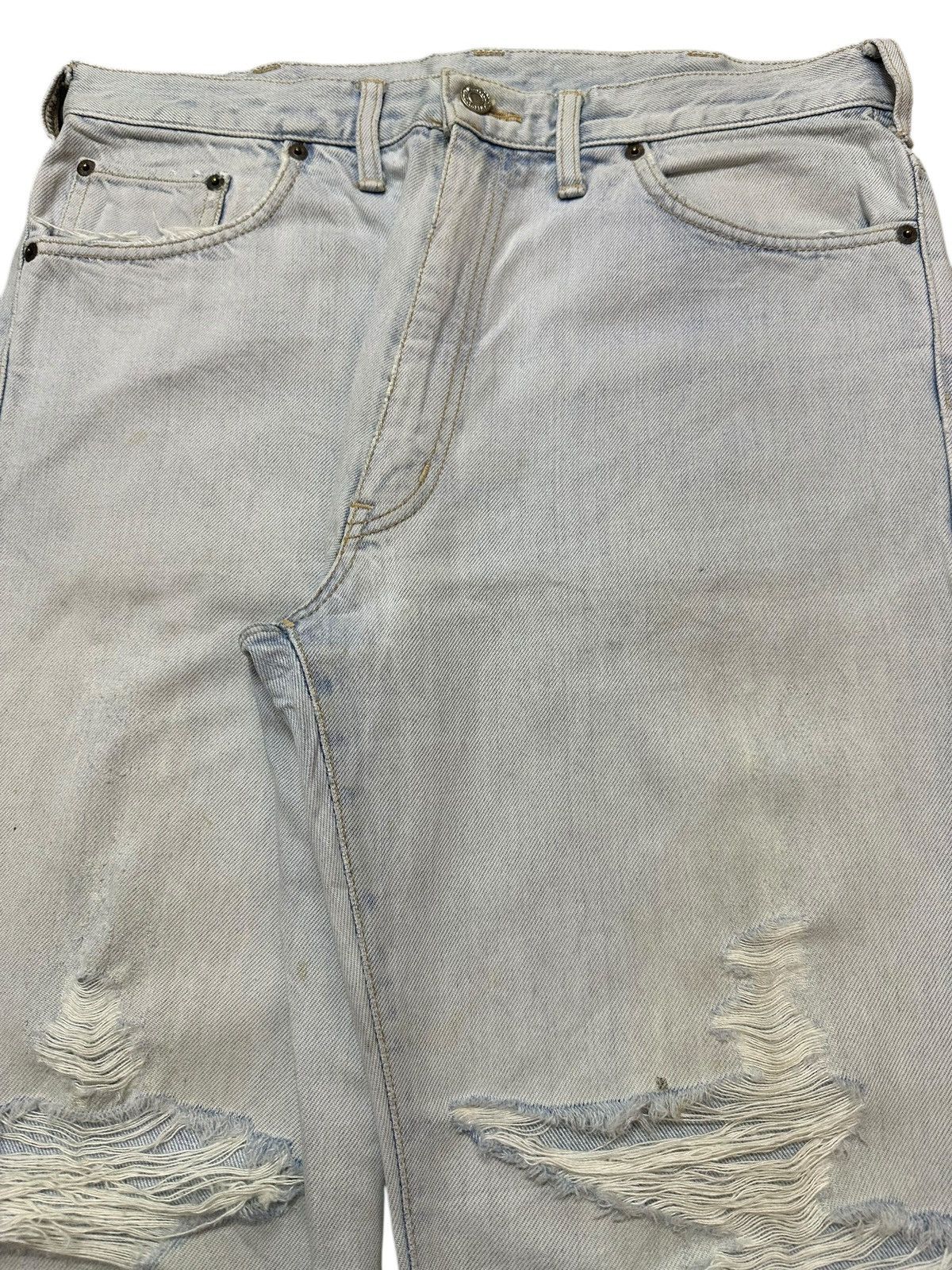 Edwin Vintage Edwin US Classic Faded Distressed Loose Jeans Size US 33 - 4 Thumbnail