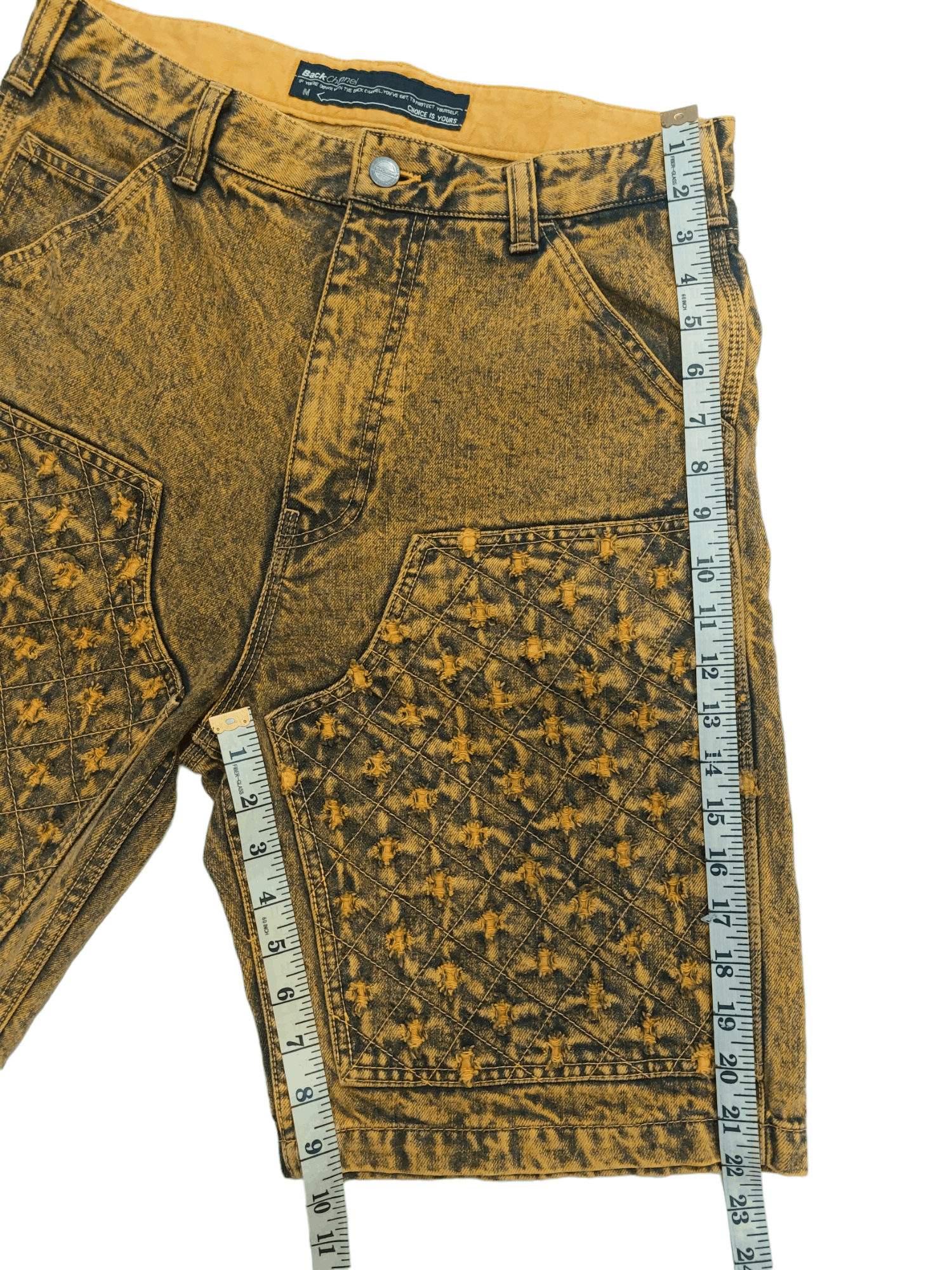 Vintage Back Channel Double Knee Art Short Pants Size US 30 / EU 46 - 16 Thumbnail