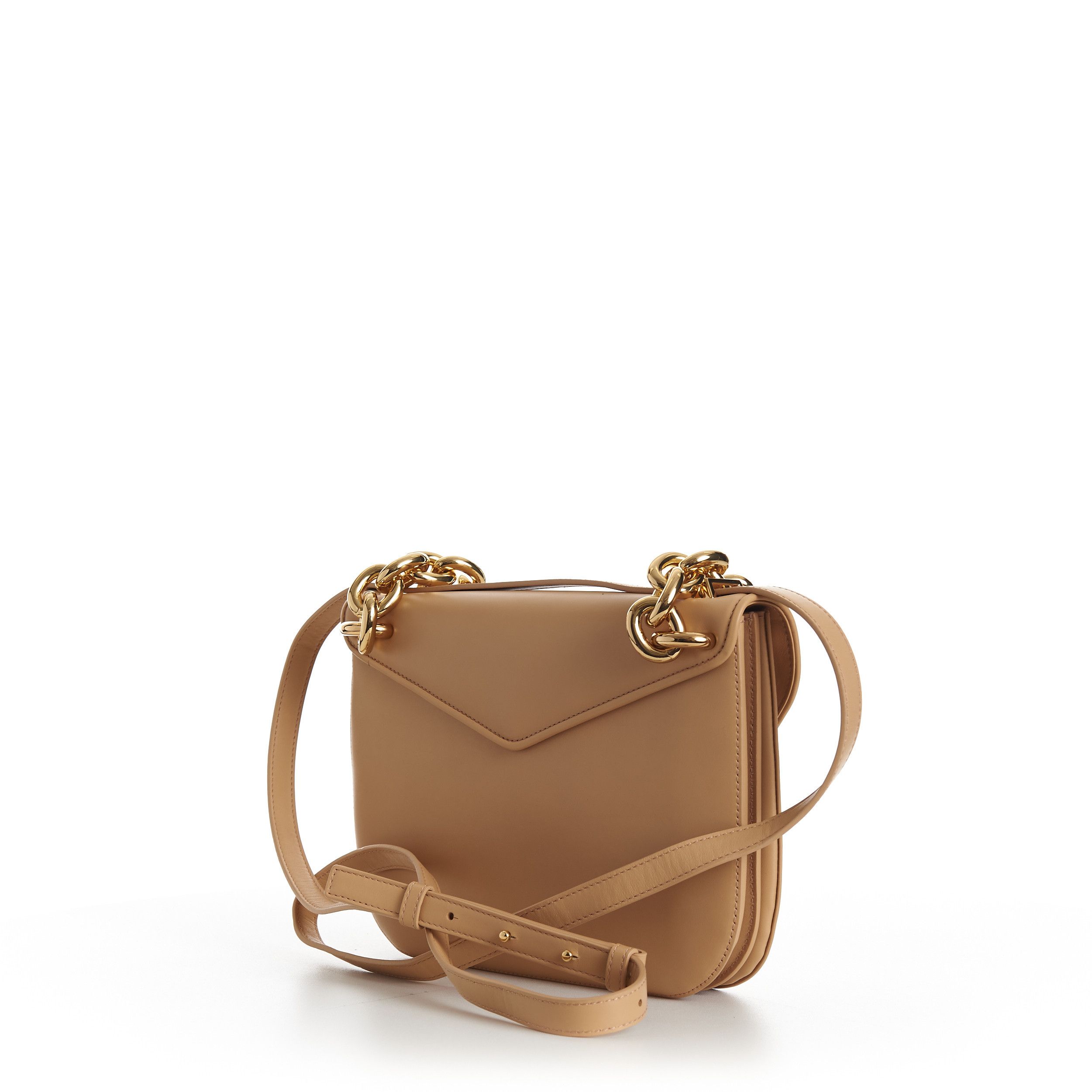 Bottega Veneta MOUNT Medium Envelope Chain Bag In Almond Leather Size ONE SIZE - 16 Thumbnail