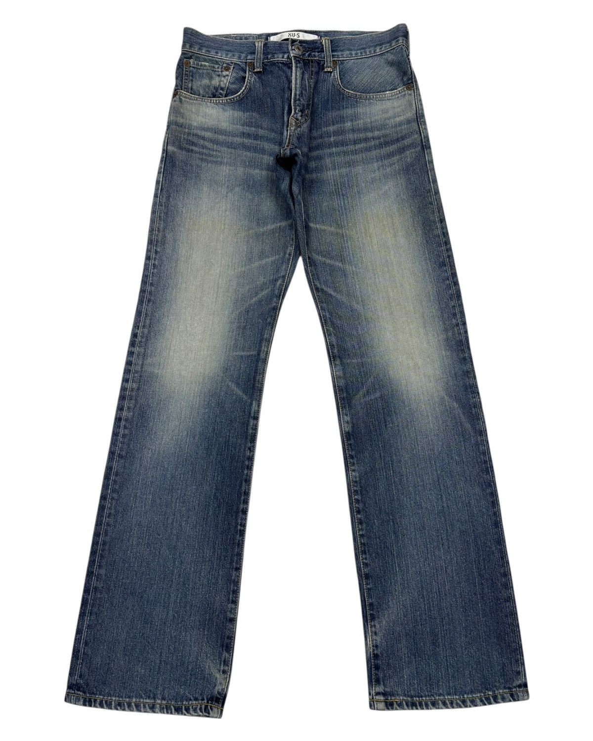 Kapital Edwin XV-S Claw Mark Japan Distressed Denim Jeans Size US 31 - 7 Thumbnail