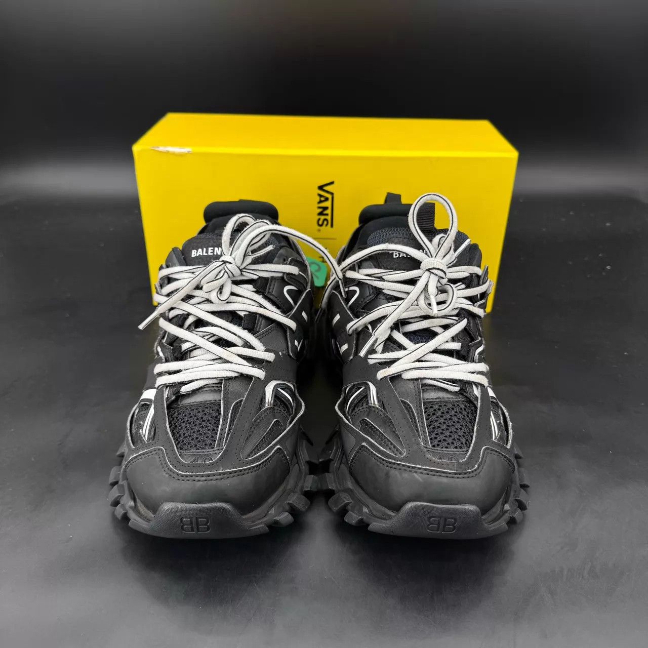 Balenciaga Balenciaga Track Black & White Sneakers Size 40 Size US 7 / EU 40 - 4 Thumbnail