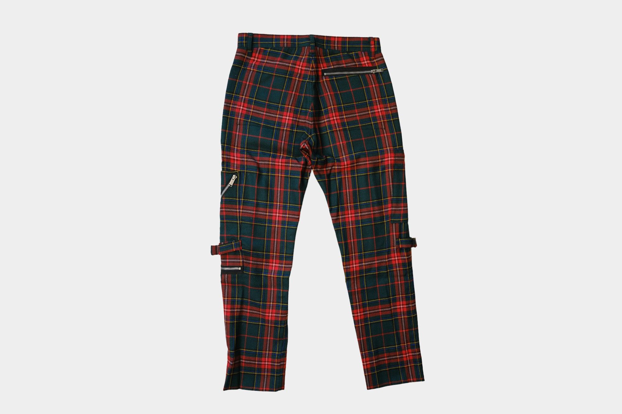 Undercover UNDERCOVER Zip design check pants from fall 2022 runway Size US 30 / EU 46 - 4 Thumbnail