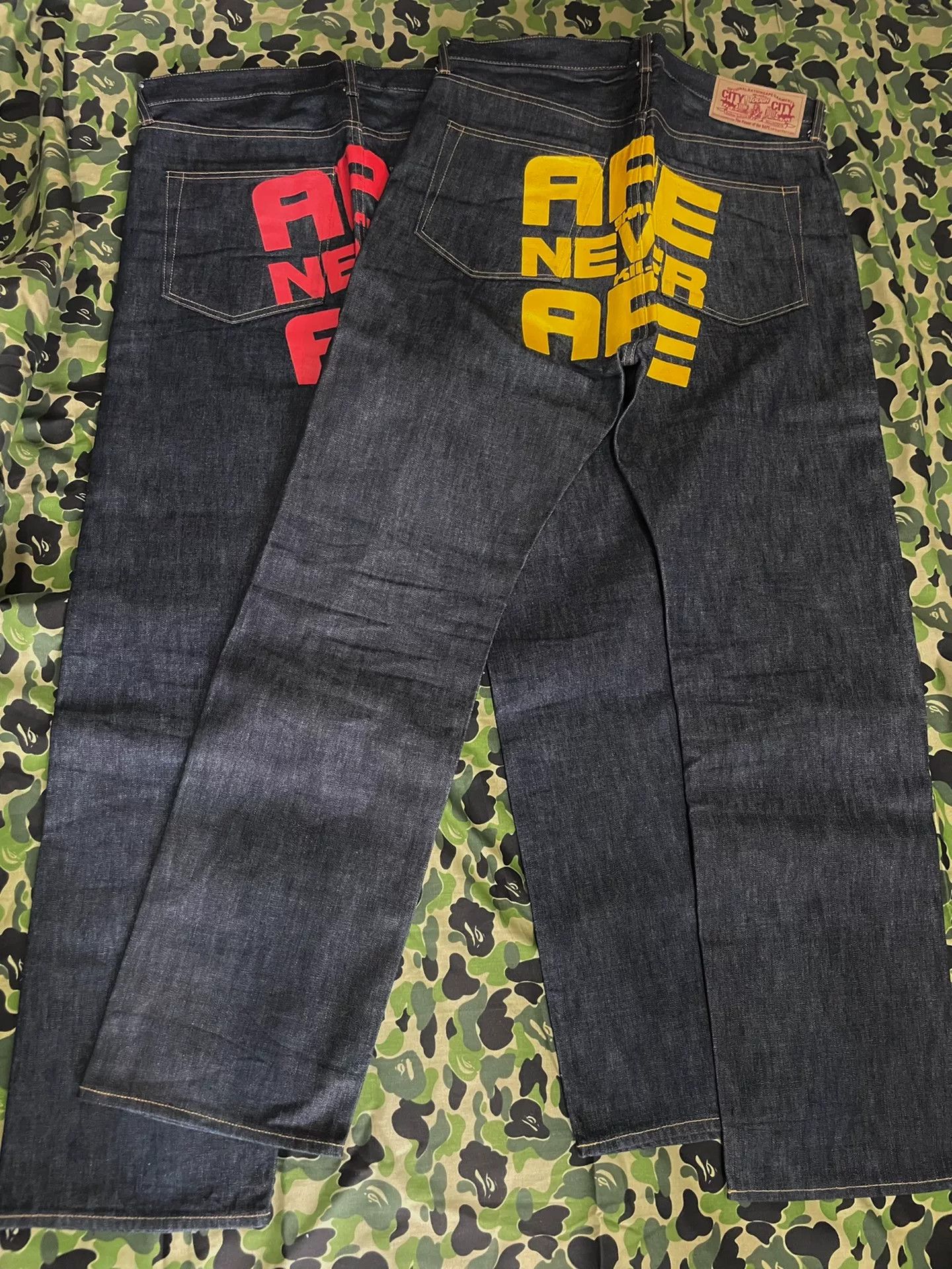 Bape Bape Denim Ape Denim Jeans L Men Size US 34 / EU 50 - 1 Thumbnail