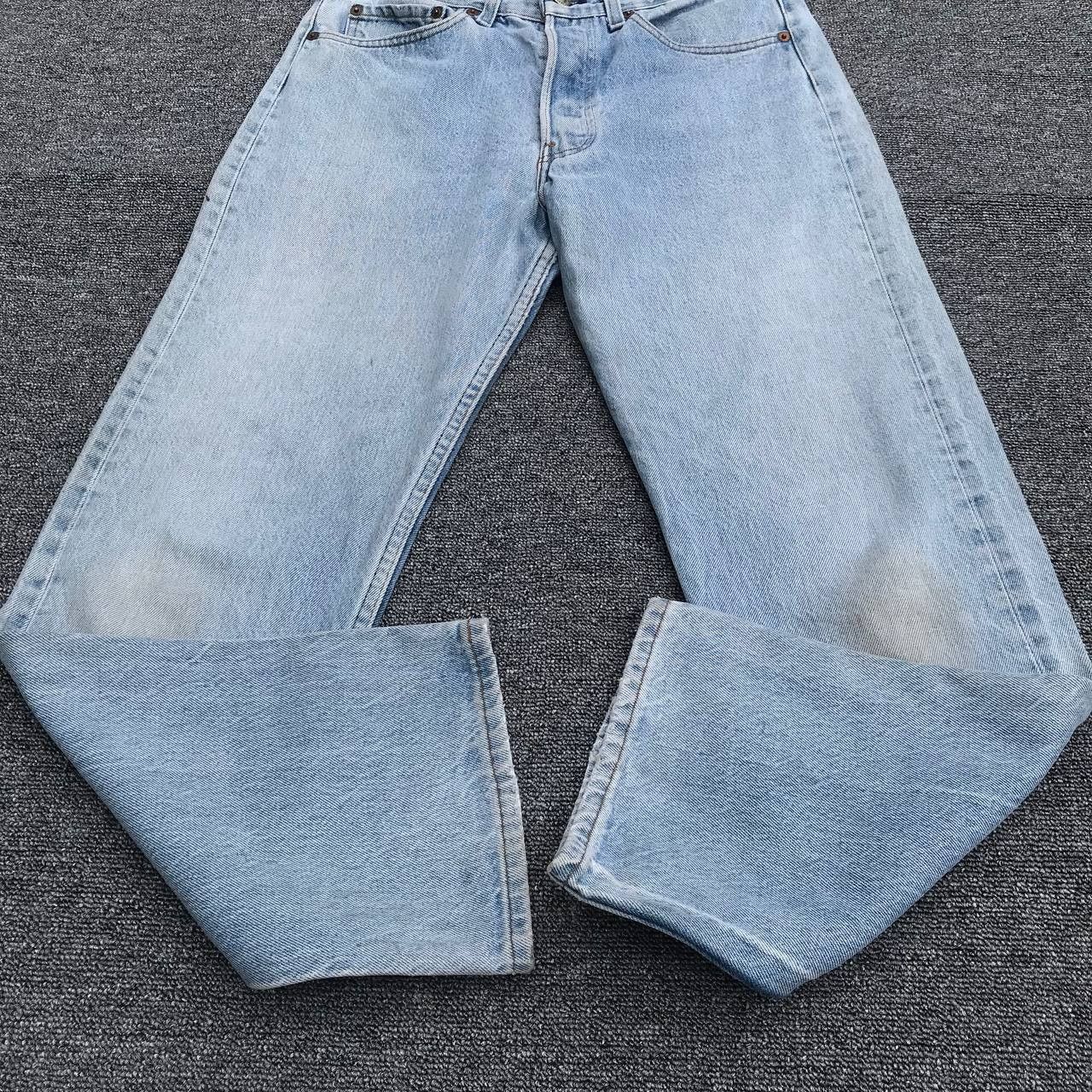 Levi's Vintage Clothing × Vintage Vintage Levis 501 USA 80s lightwash dirty wash W29x28 inch Size US 29 - 2 Thumbnail