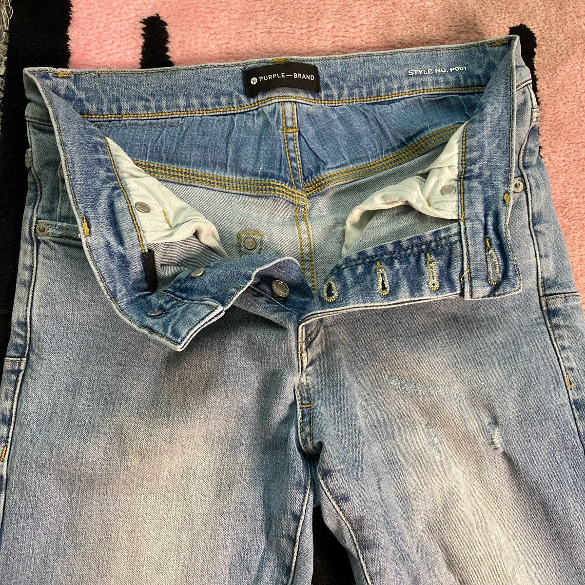 Purple Brand Purple Jeans Size US 30 / EU 46 - 4 Thumbnail