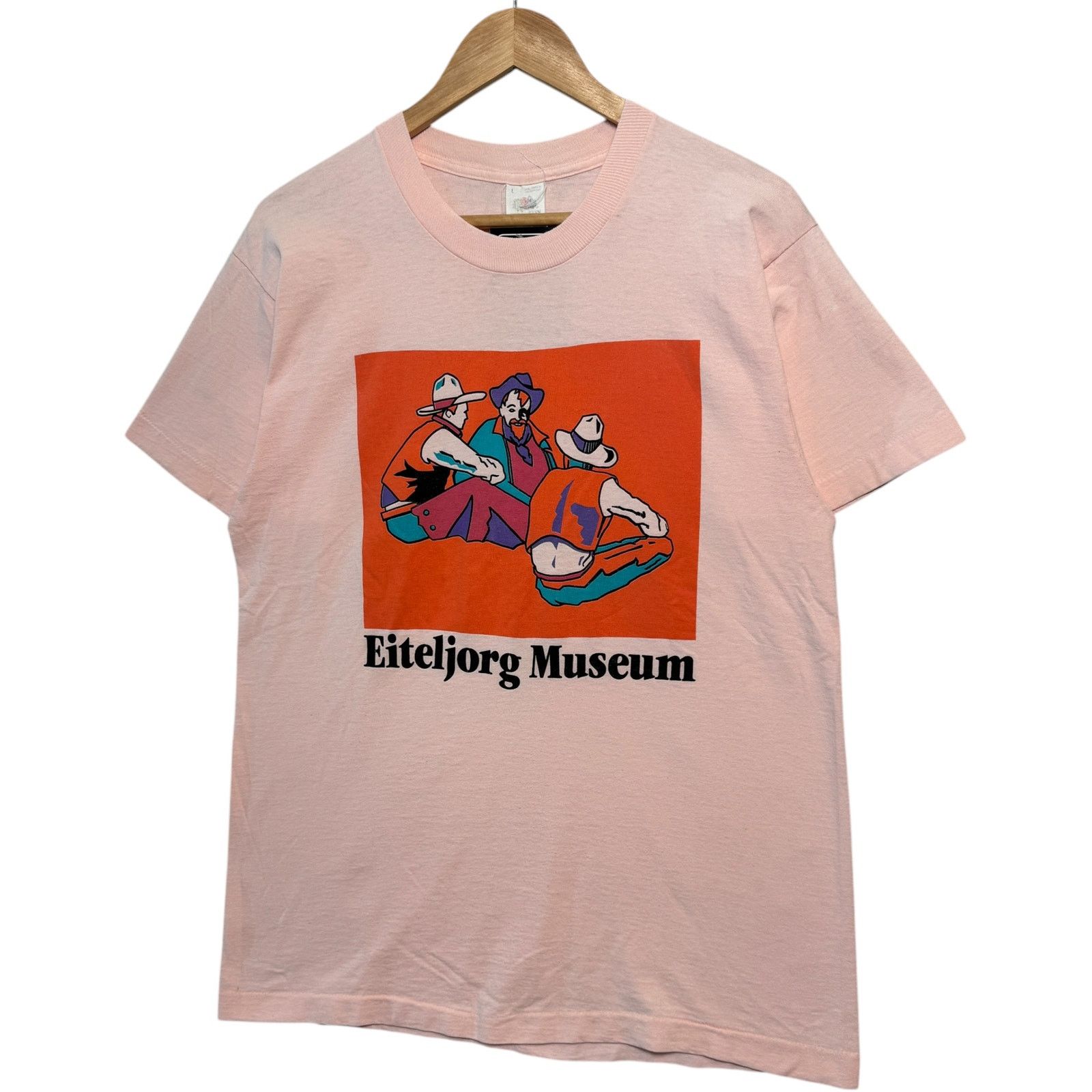 Fruit Of The Loom Vintage Eiteljorg Museum Indiana Wild West Souvenir Tee L Size US L / EU 52-54 / 3 - 3 Thumbnail
