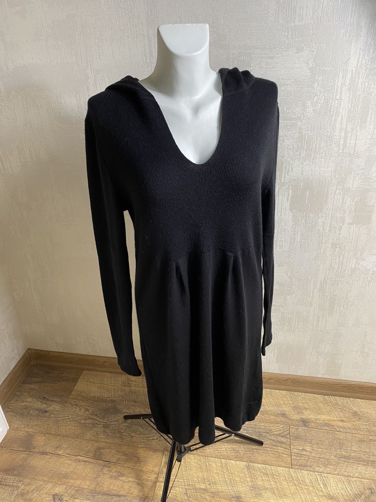 Annette Gortz Annette Görtz Merino Wool Hooded Sweater Dress Size L / US 10 / IT 46 - 1 Thumbnail