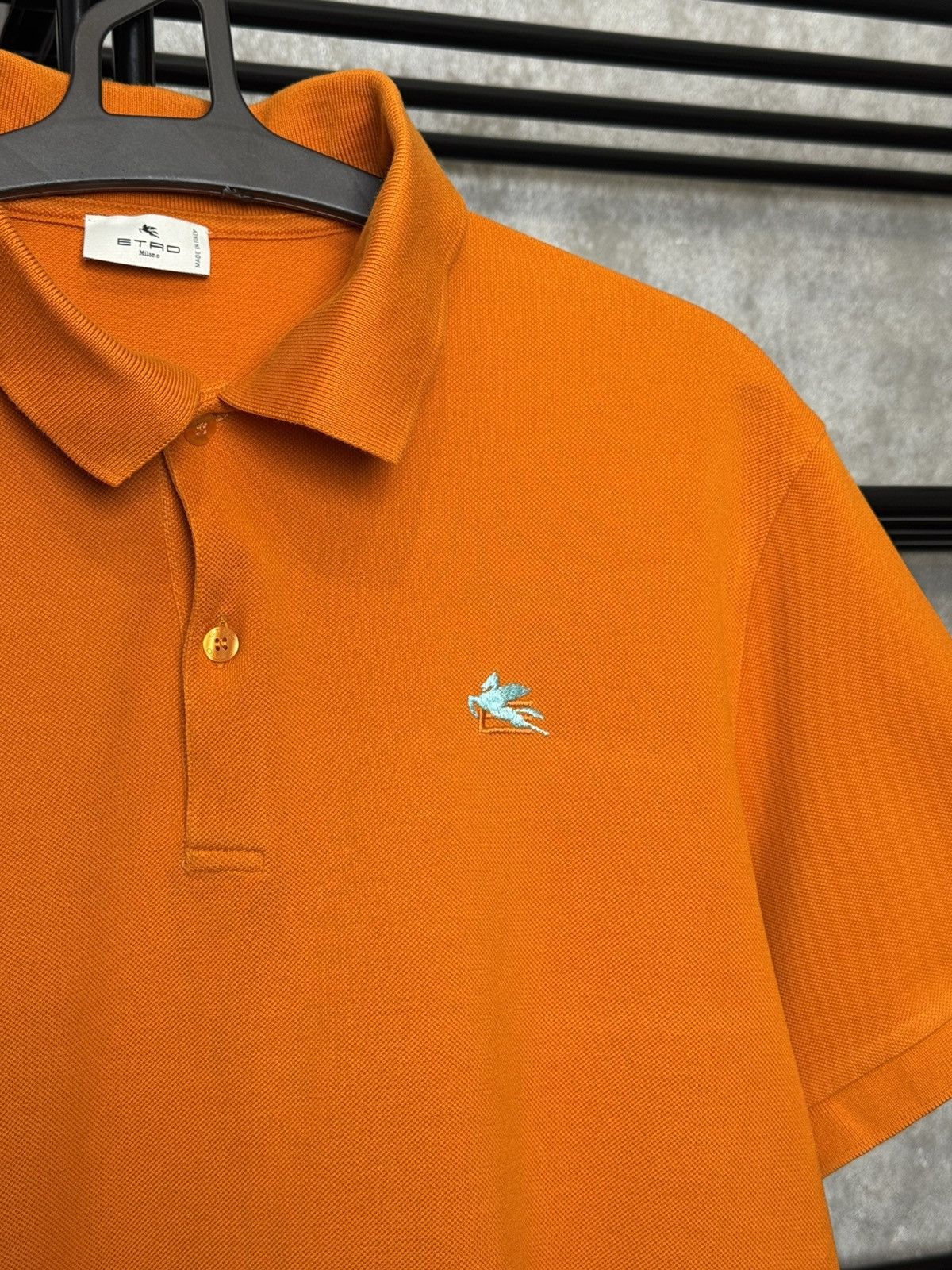 Etro Vintage Rare Etro Milano Polo Size US XXL / EU 58 / 5 - 3 Thumbnail