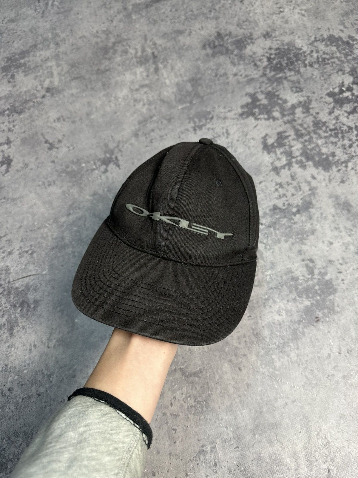 Oakley Vintage Oakley Big Logo Cap Size 28 - 1 Thumbnail
