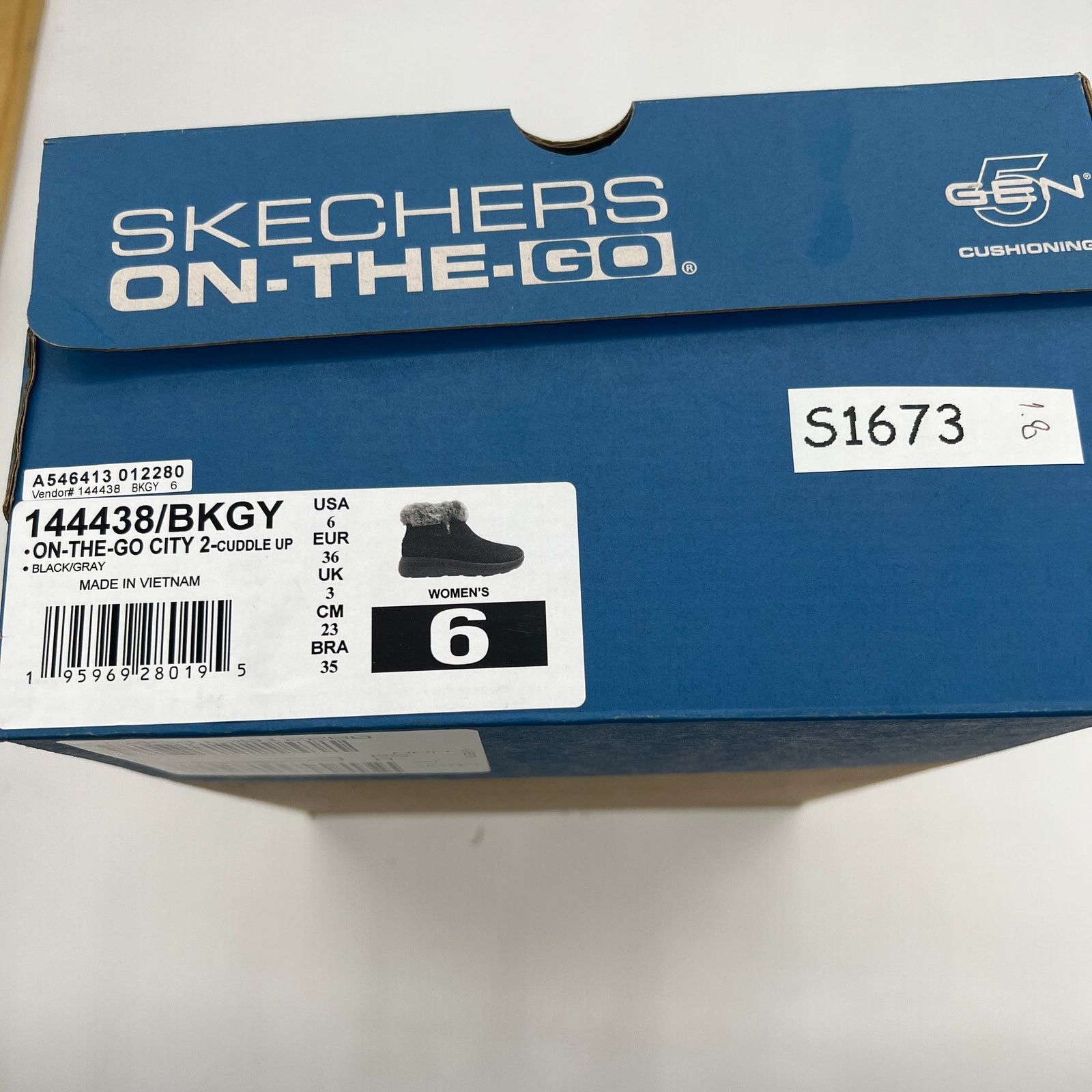 SKECHERS Skechers Ankle Boots Size 6 On the GO City 2 Black Suede Size US 6 / IT 36 - 10 Thumbnail