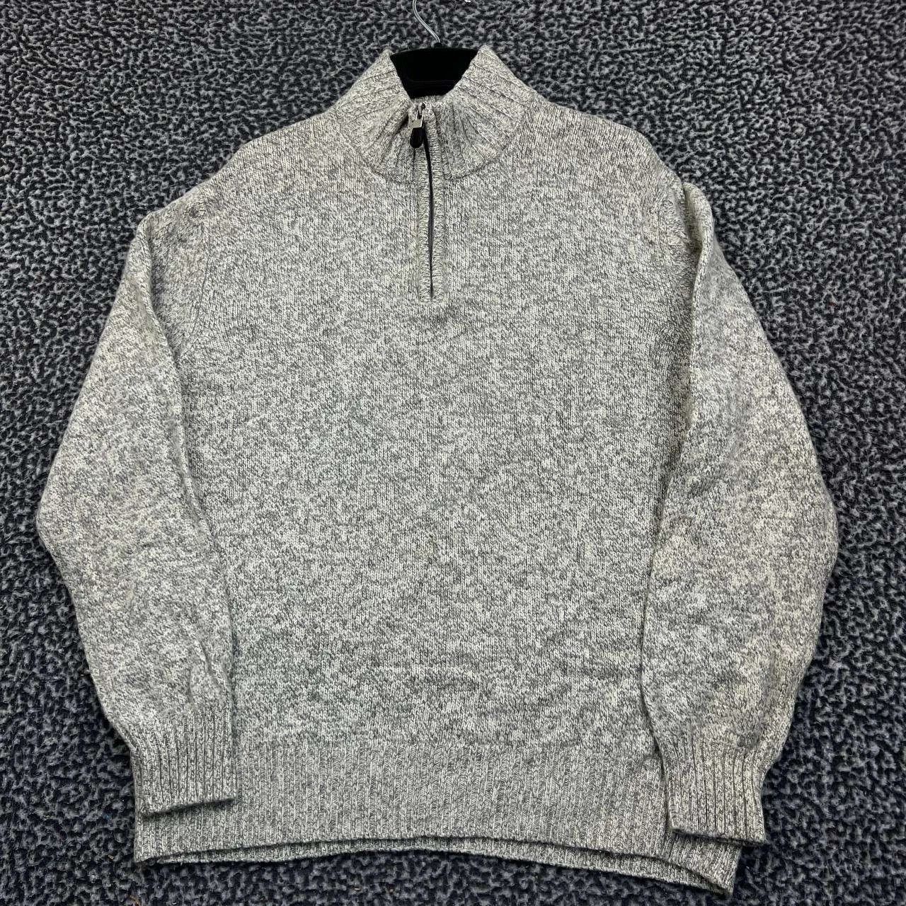 Other Giorgiolini Sweater Men Long Sleeve Quarter Zip Mock Neck L Size US L / EU 52-54 / 3 - 1 Thumbnail