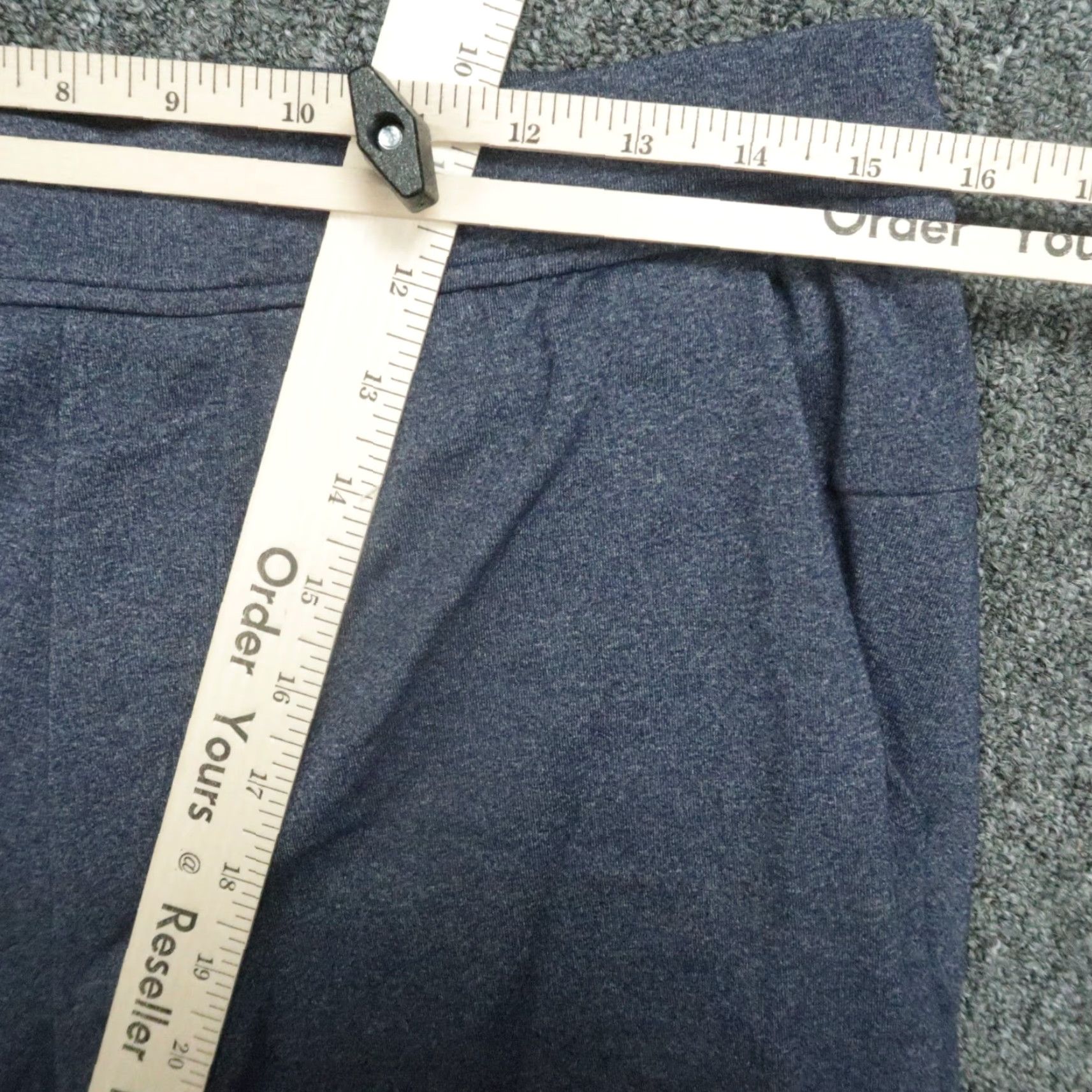 Lululemon Lululemon Pants Mens Large Blue Intent Jogger Tapered Zip Pocket Training Size US 33 - 7 Thumbnail