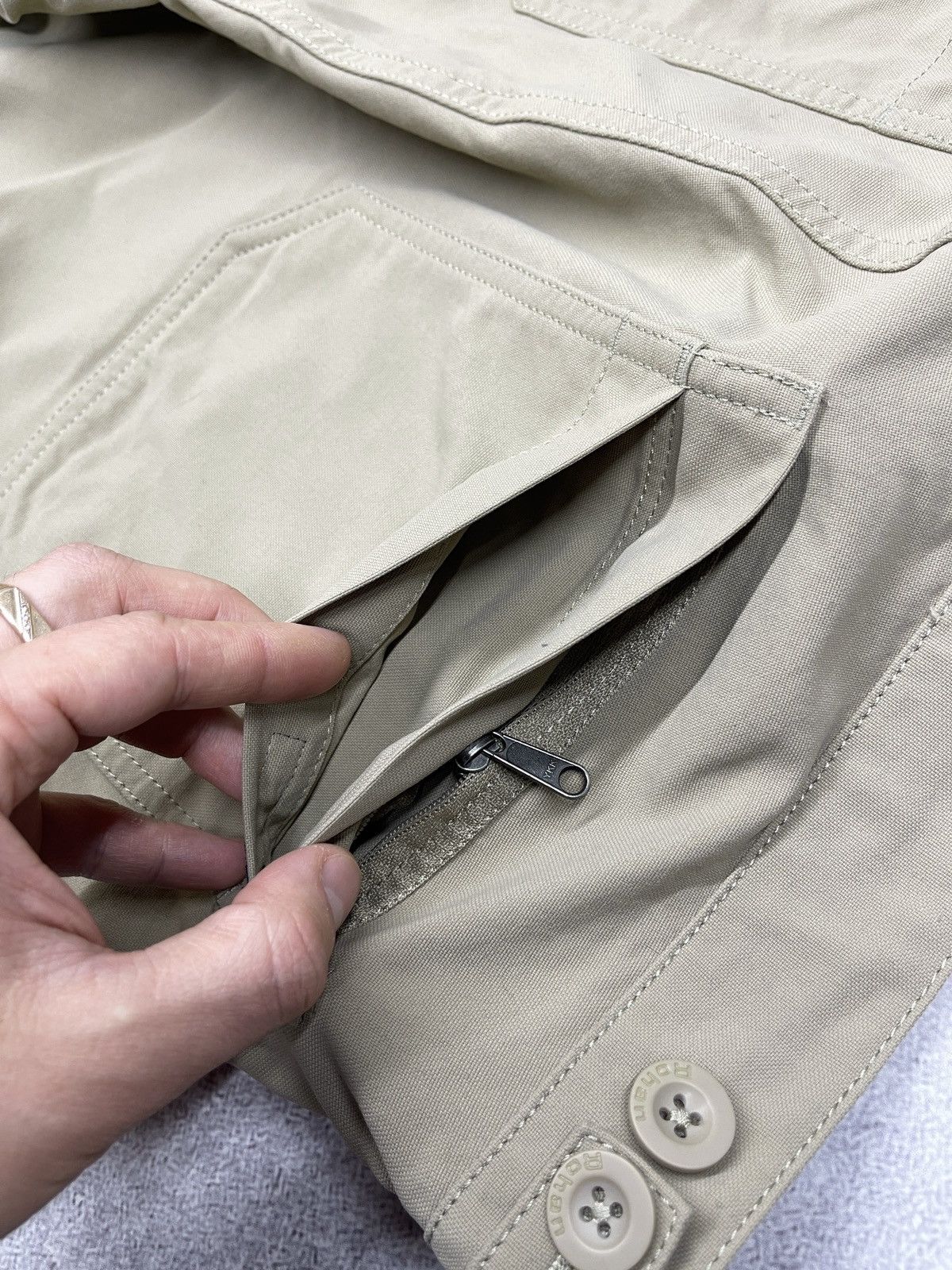 Vintage Mens Rohan Stronghold Pants Beige Size 34 Size US 34 / EU 50 - 5 Thumbnail