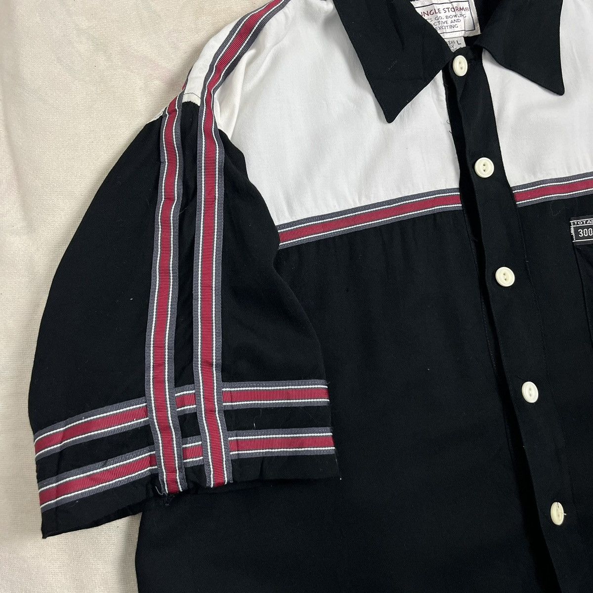 Jungle Storm Bowling Open Collar Shirt
