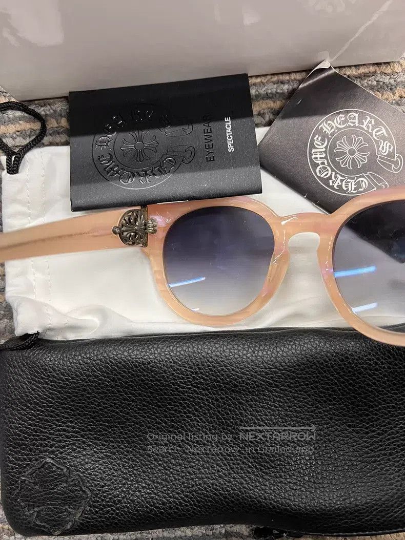 Chrome Hearts Chrome Hearts Guardian Cross Sunglasses with Chrome Hearts Size ONE SIZE - 1 Thumbnail
