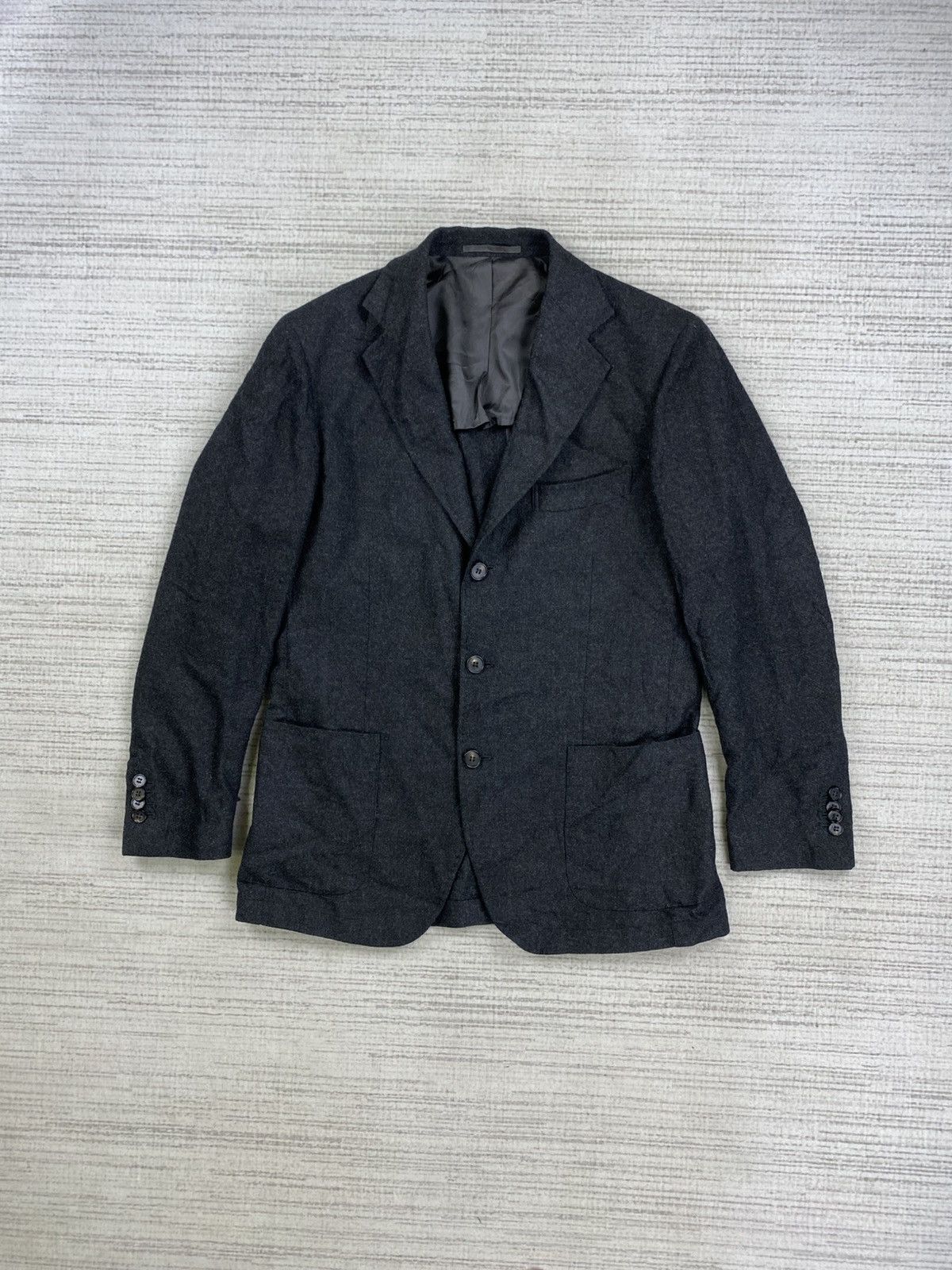 Ring Jacket 🔥Blue Grigio X Loro Piana Design By Ring Jacket Wool Blazer Size US M / EU 48-50 / 2 - 1 Thumbnail