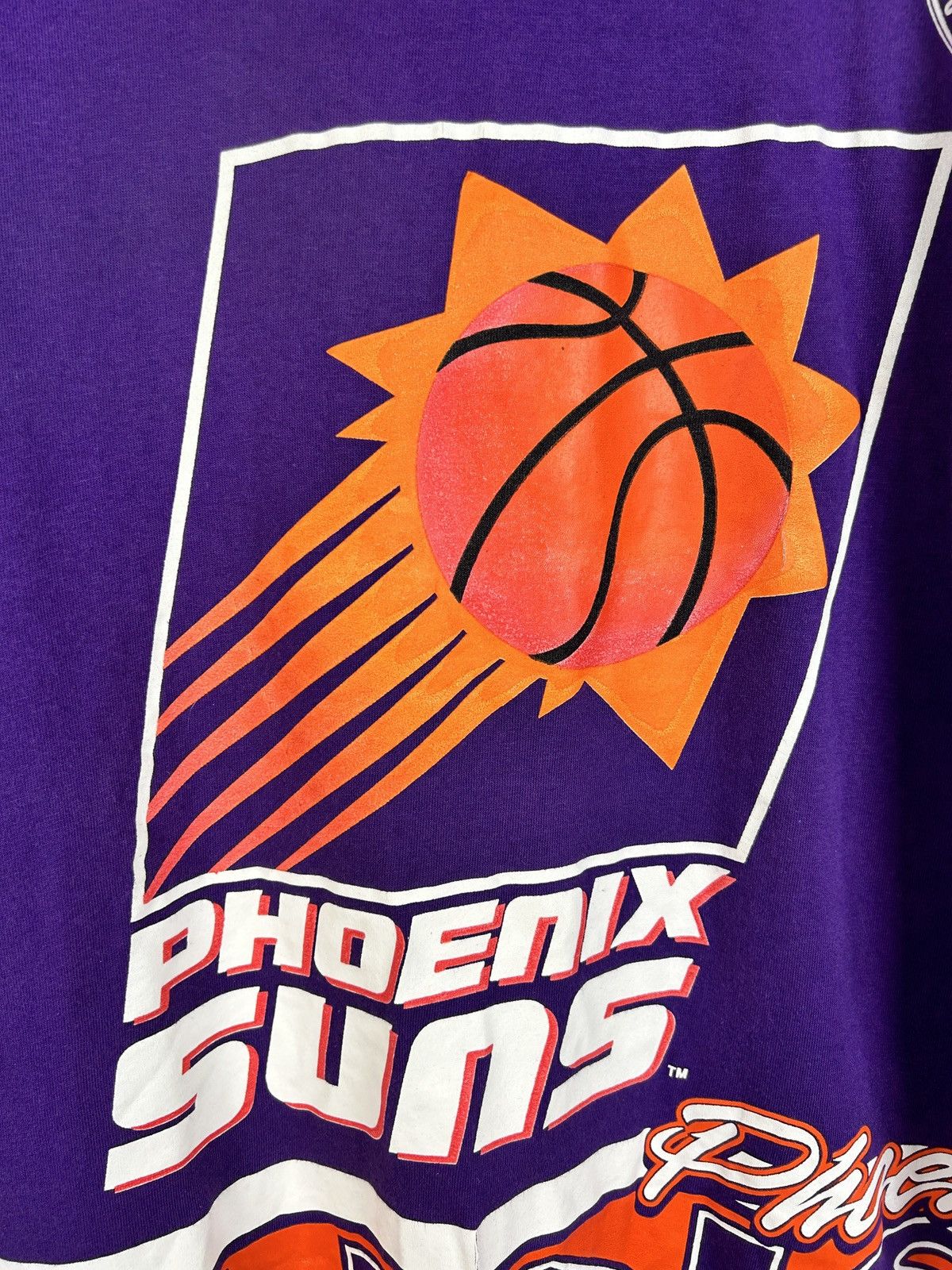NBA 90s Salem Sportswear Phoenix Suns NBA AOP T-Shirt Purple XL Size US XL / EU 56 / 4 - 2 Thumbnail