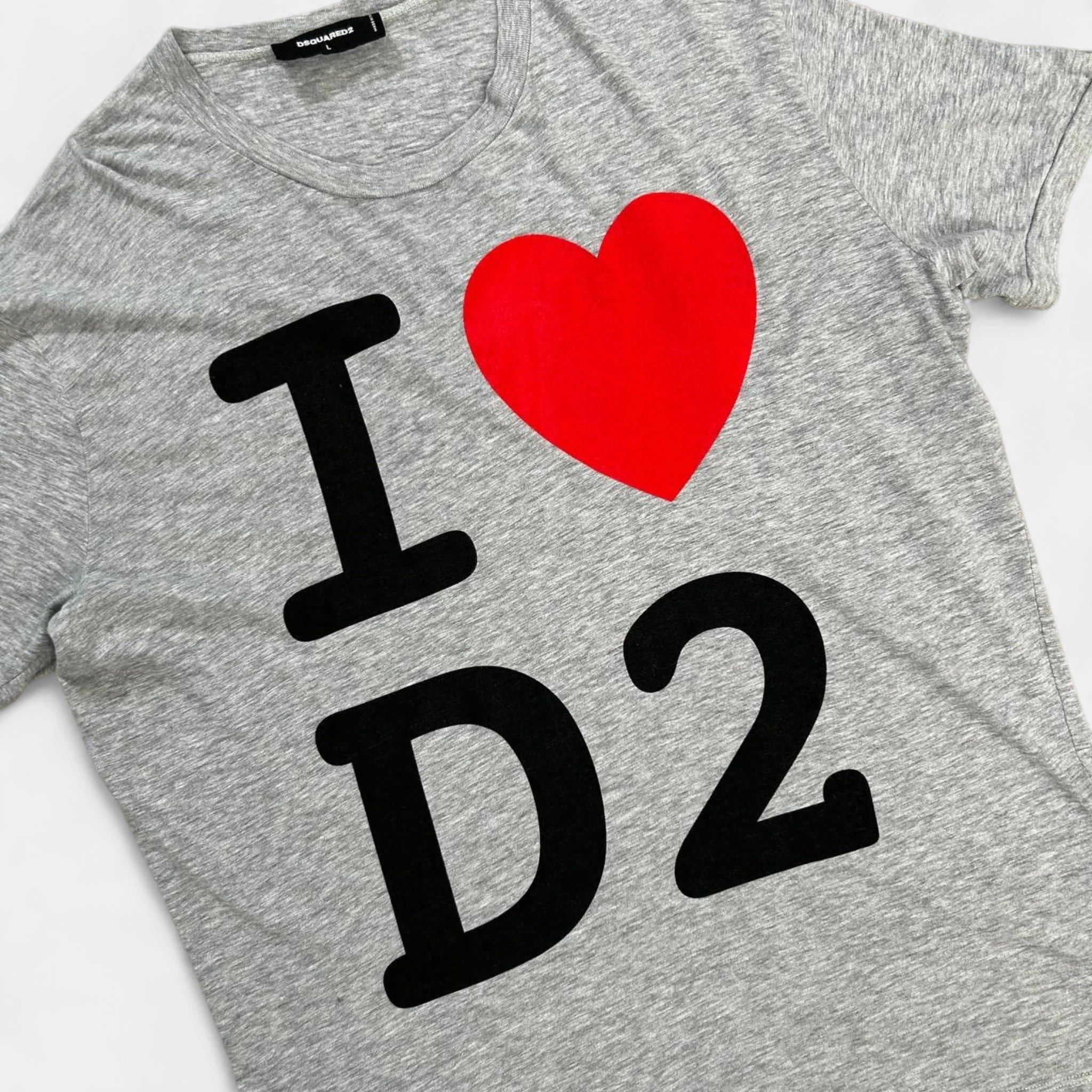 Dsquared2 Dsquared2 2010s Graphic Grey T-Shirt Size US L / EU 52-54 / 3 - 2 Thumbnail