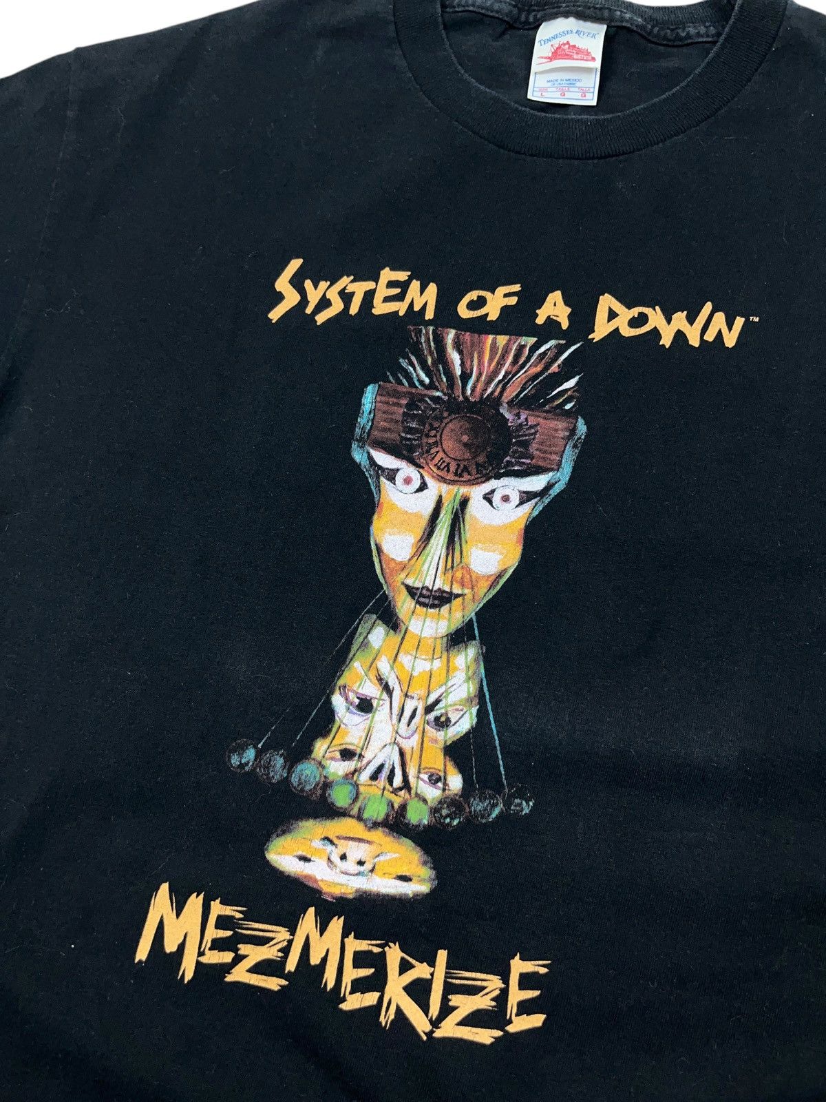 Band Tees Vintage 2000s System Of A Down Mermerize T-shirt Korn SOAD Size US L / EU 52-54 / 3 - 2 Thumbnail