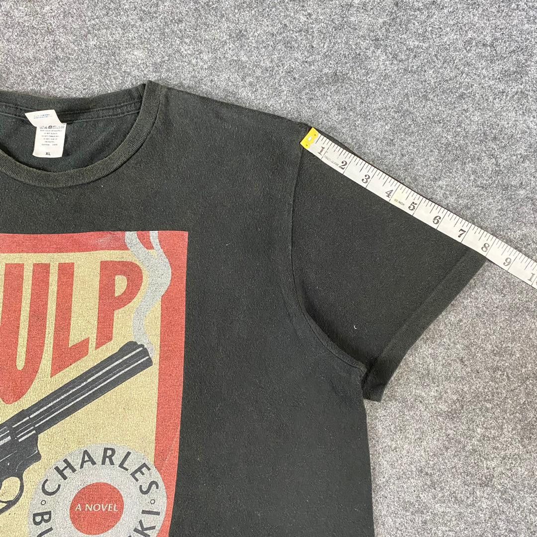 Vintage Vintage Pulp Charles Bukowski Promo Tshirt Size US L / EU 52-54 / 3 - 7 Thumbnail