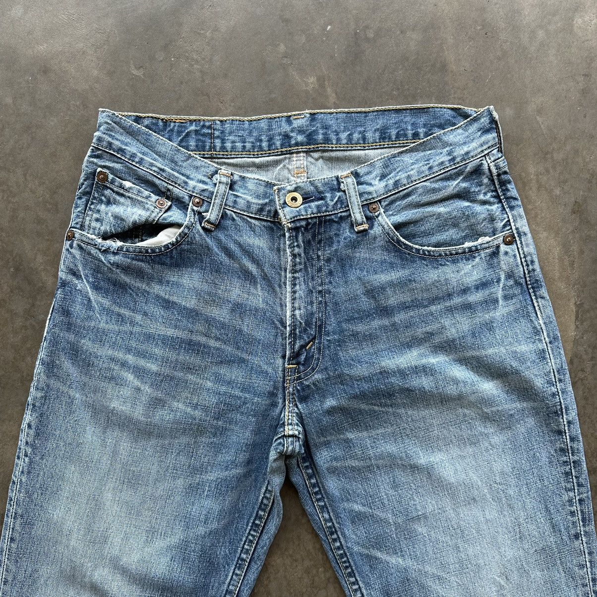 Levi's Vintage Levi’s 502 Distressed Faded Denim Jean Pant W30 Size US 30 / EU 46 - 3 Thumbnail