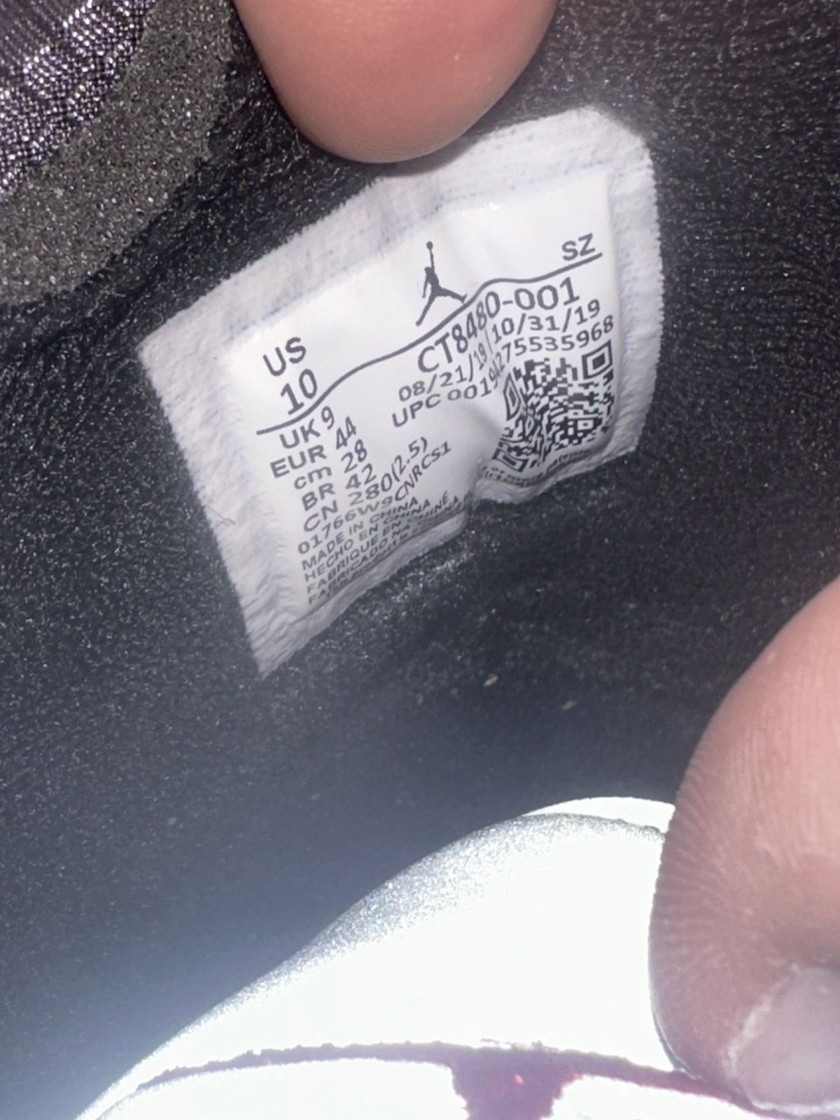 Jordan Brand Air Jordan 5 Retro Off White Muslin 2020 Size US 10 / EU 43 - 13 Thumbnail