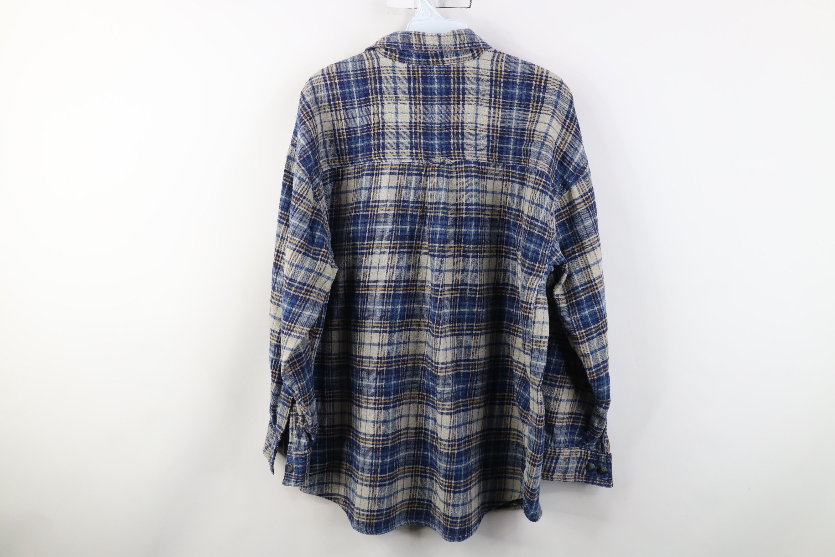 Vintage Vintage 90s Streetwear Flannel Collared Button Shirt Plaid Size US M / EU 48-50 / 2 - 11 Thumbnail