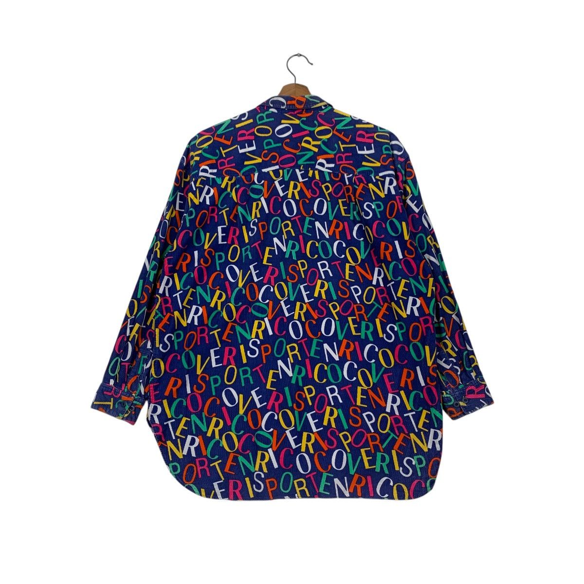 Enrico Coveri Enrico Coveri Sport Fullprint Button Shirt #2260-C100 Size US L / EU 52-54 / 3 - 7 Thumbnail