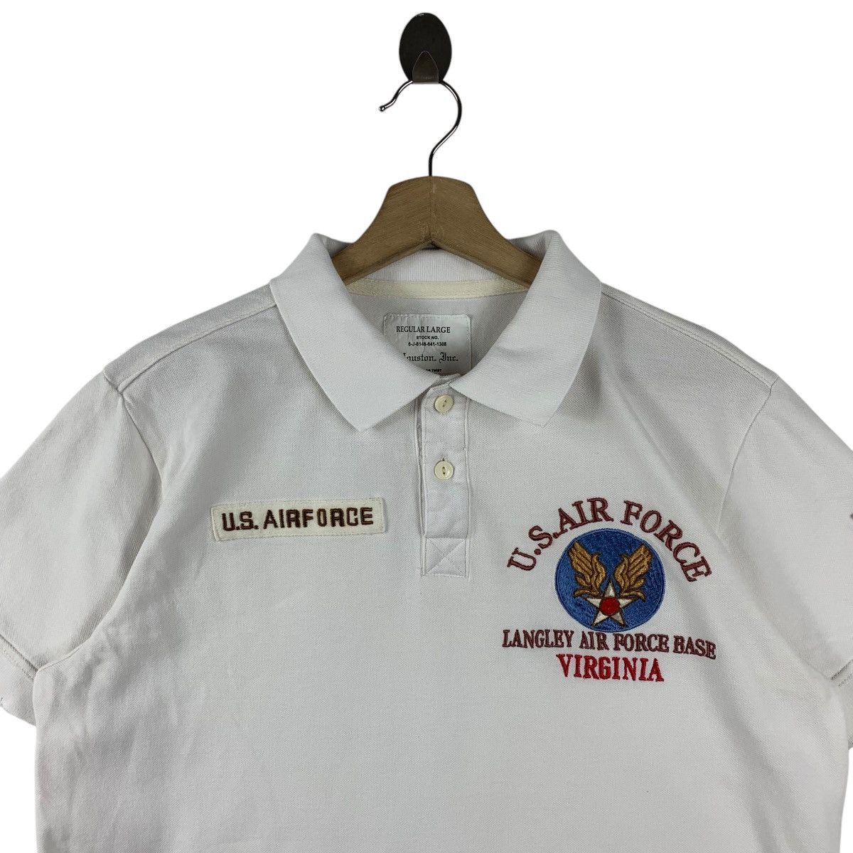 Japanese Brand × NFL HOUSTON U.S AIRFORCE NFL polo tee Size US L / EU 52-54 / 3 - 2 Thumbnail