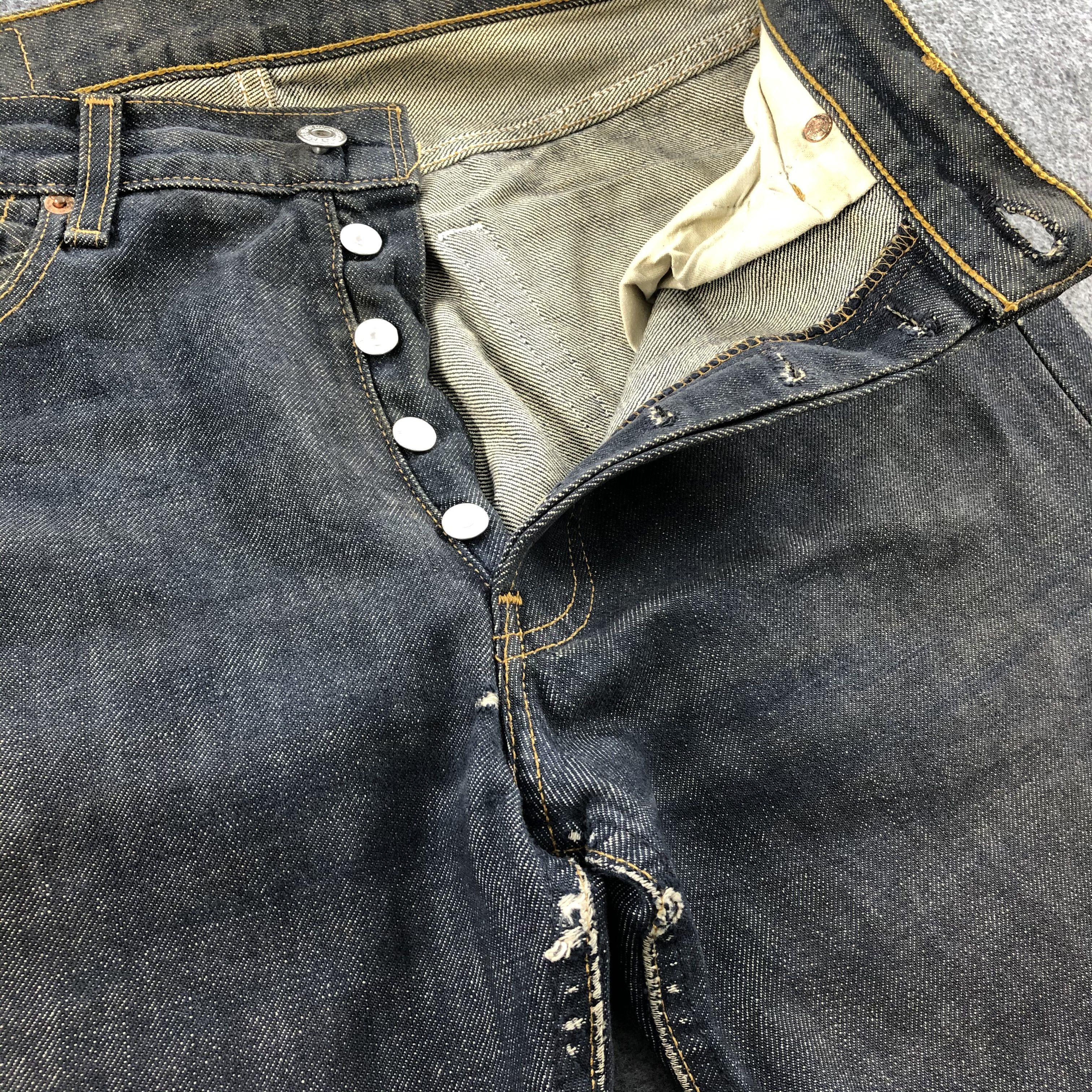 Levi's Vintage 90s Distress Levis 501 Jeans-JM1516 Size US 30 / EU 46 - 8 Thumbnail